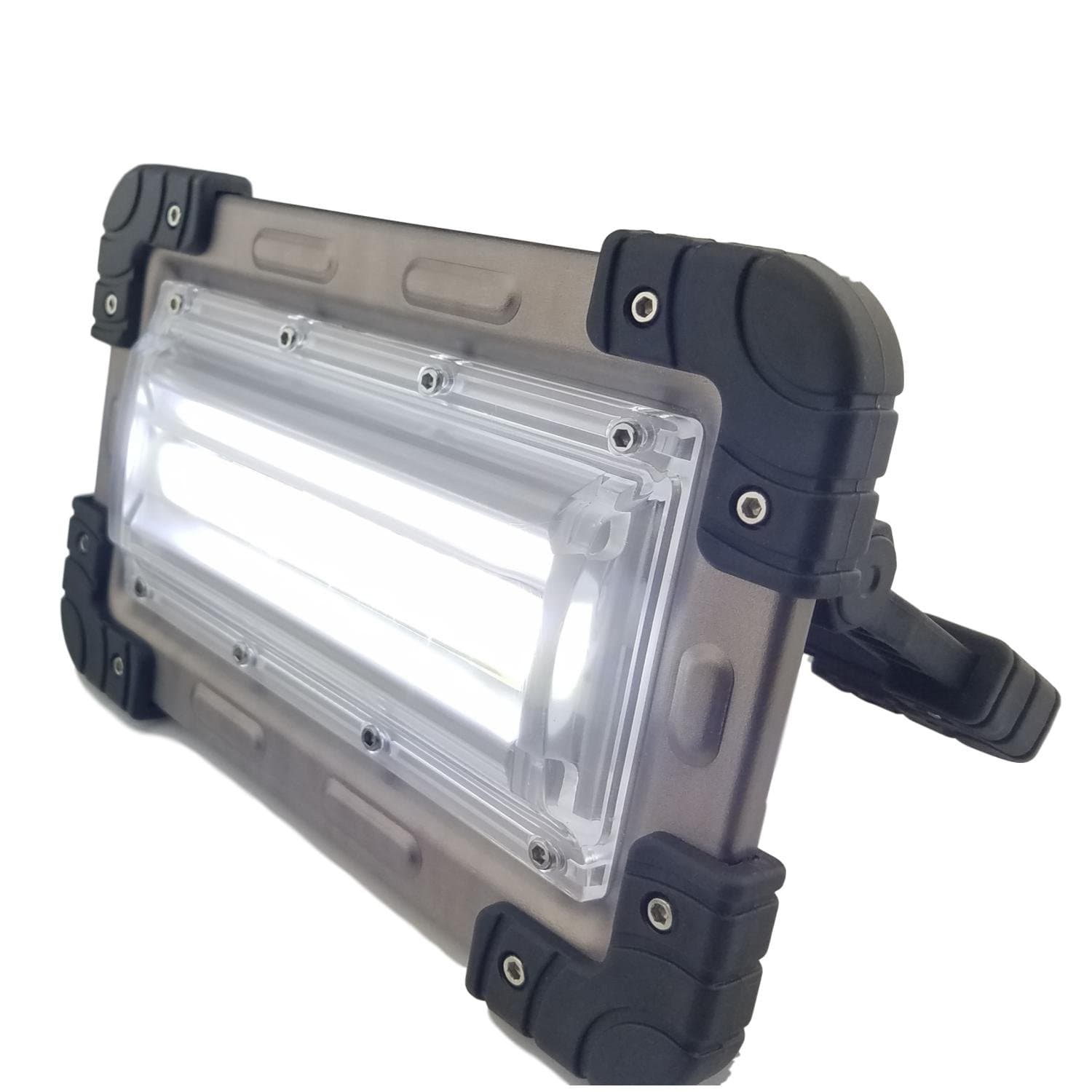 30 Watt Portable 2000 Lumen LED Work Light,Outdoor Flood Light, for Workshop,Construction Site, Building, Camping,Hiking,Car Repair, Rechargeable Battery Power Bank