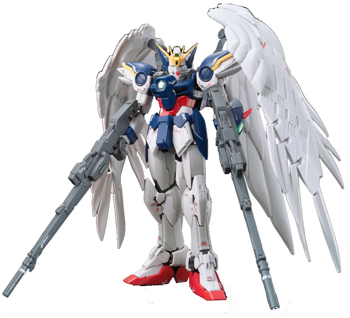 Bandai Hobby #17 RG Wing Gundam Zero EW Model Kit (1/144 Scale),, Multicolor