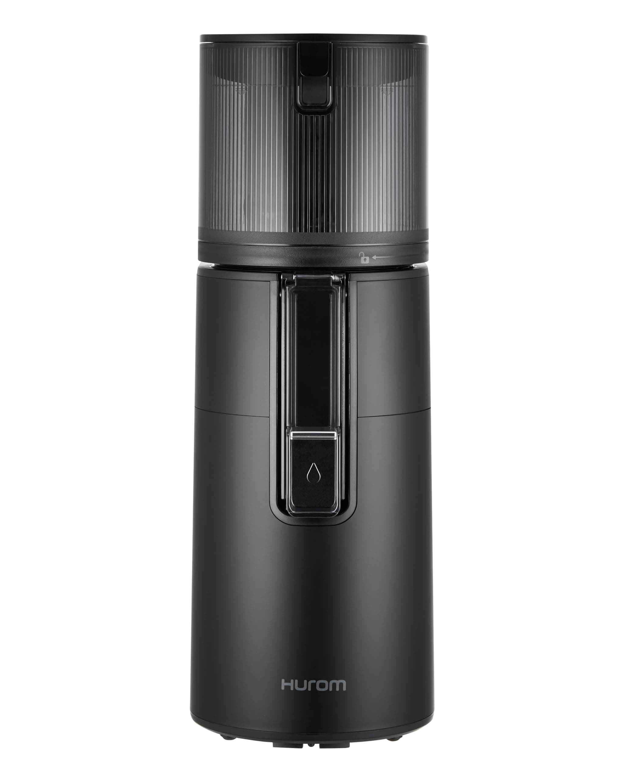 Fruit and Vegetable Juicer H400 | Quiet and Easy Clean Juice Extractor | BPA Free | Hopper 2L, Chamber 550ml - Matte Black