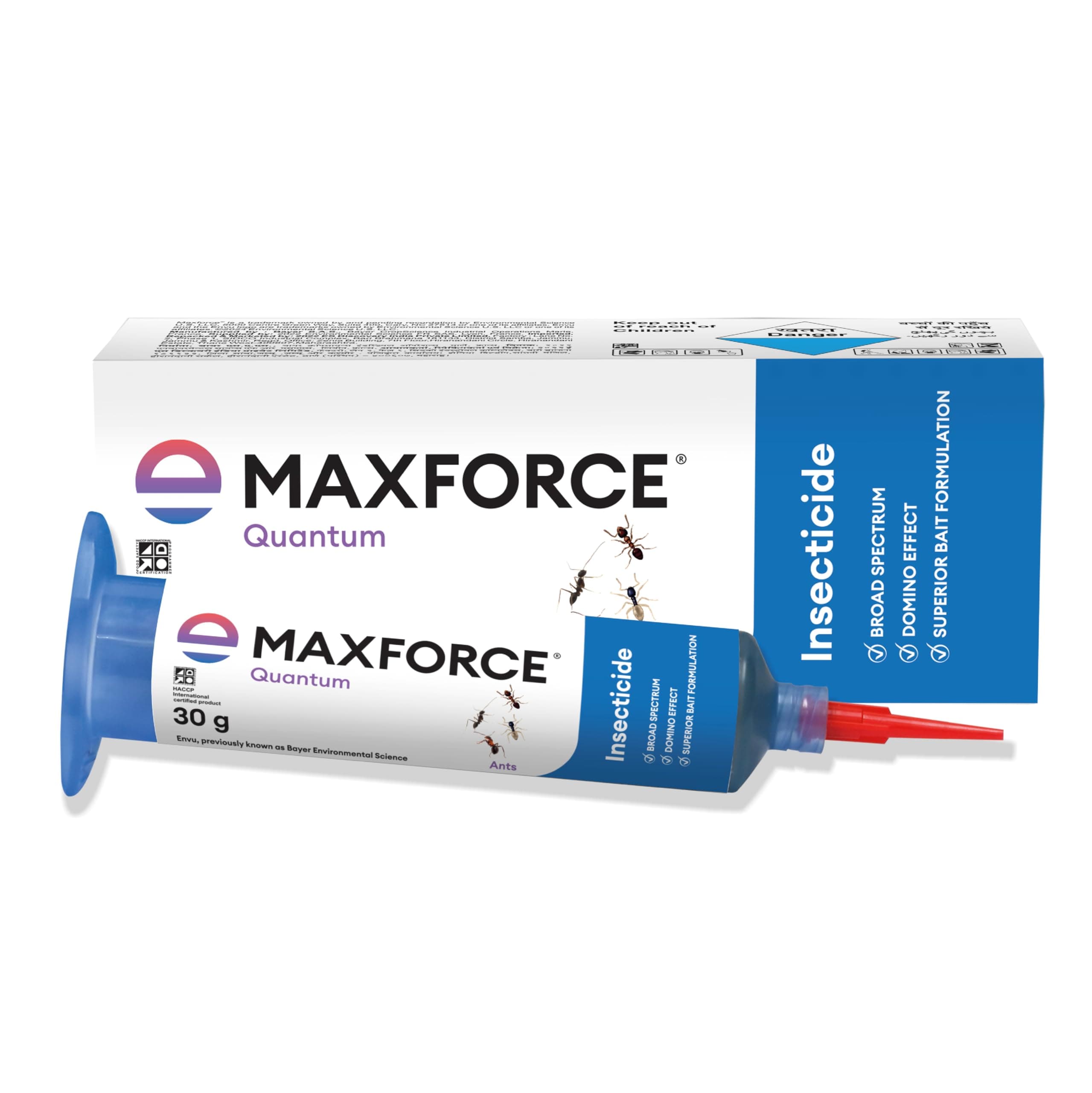 Maxforce Quantum Ant Killer Gel | Ant Control Gel Bait for Home & Kitchen | Ant Killer Gel | Long Lasting Ant Control | 30g