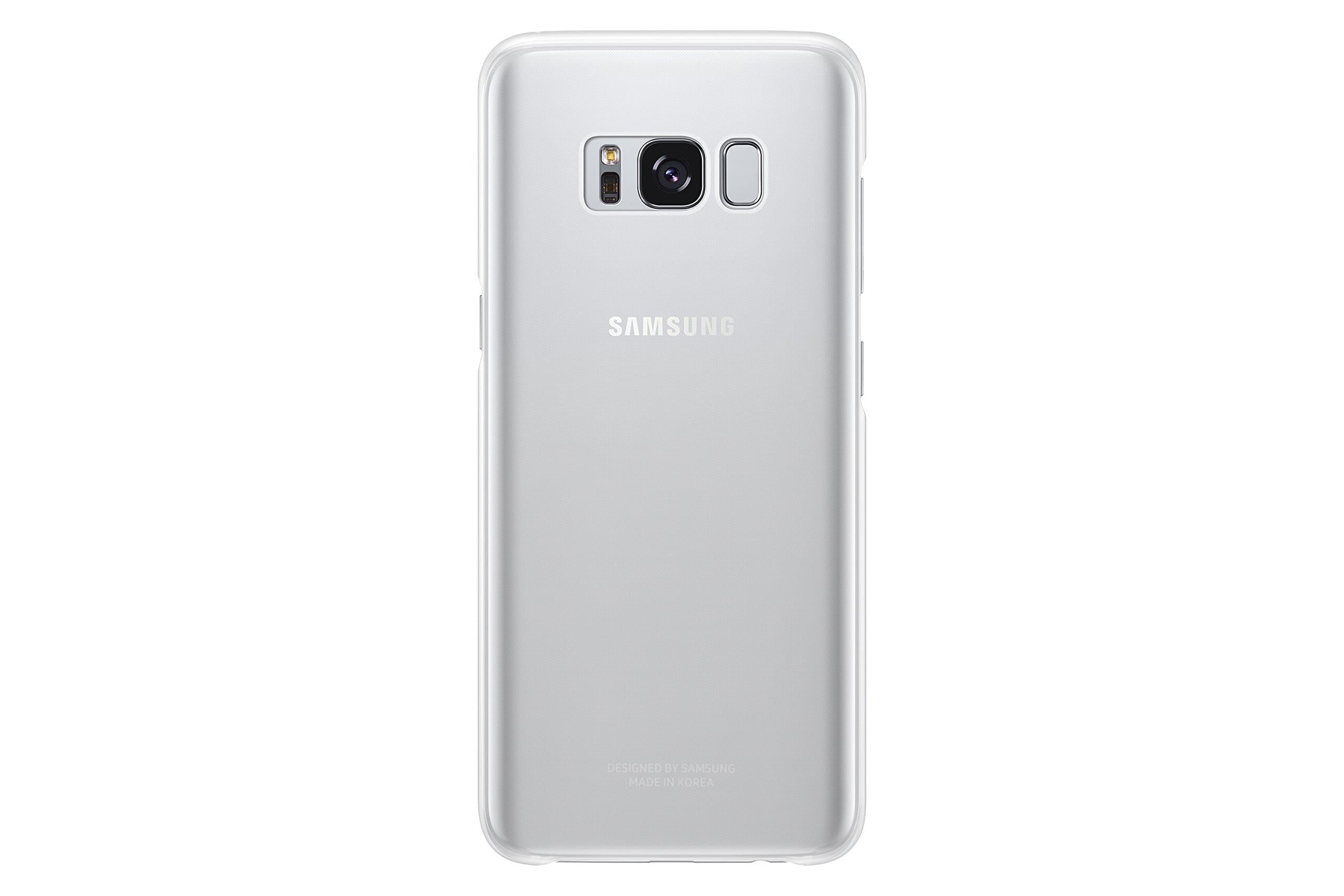 Samsung Galaxy S8 Clear Protective Cover, Silver