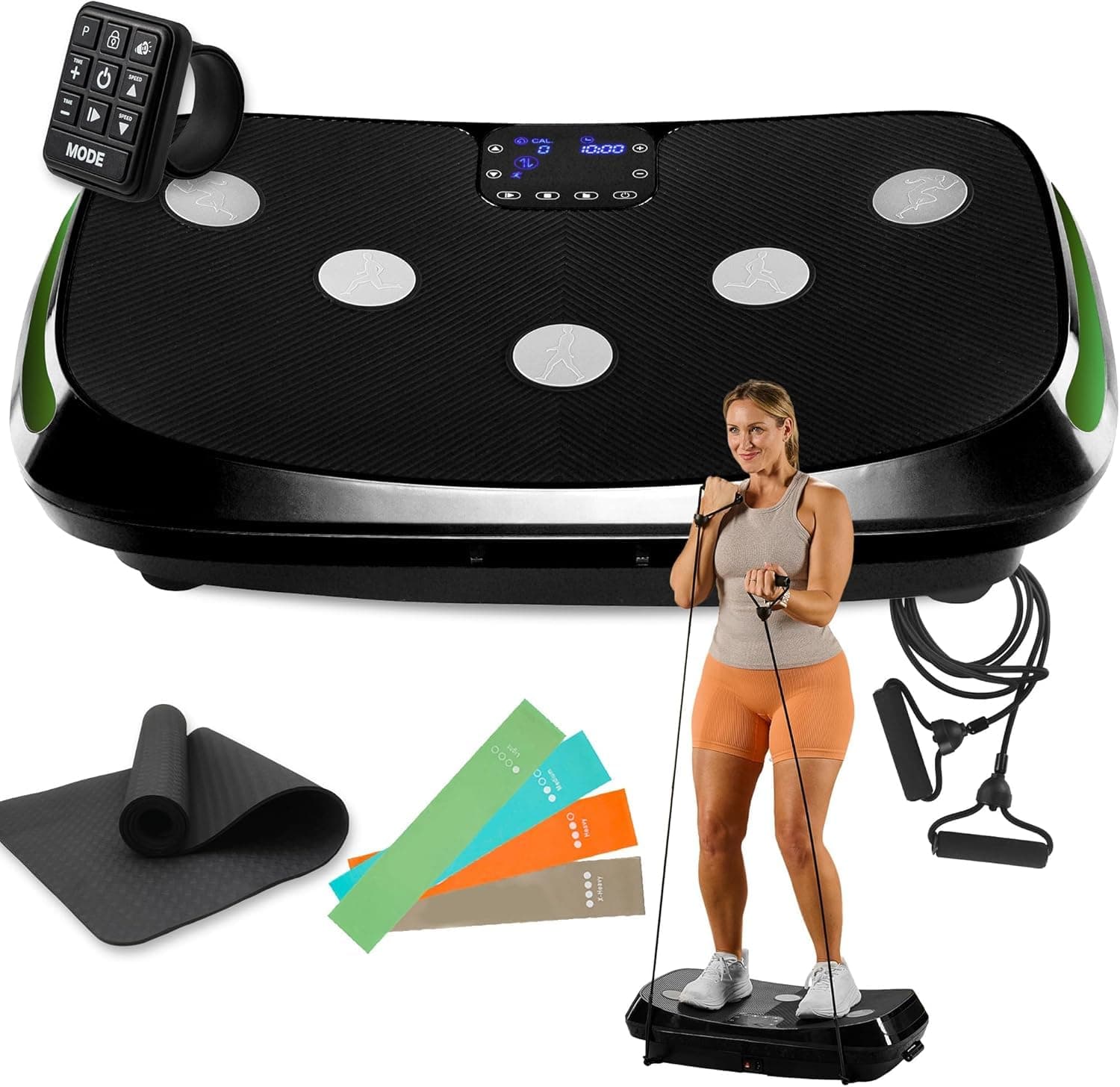 Lifepro Rumblex 4D Vibration Plate Exercise Machine with Triple Motor Oscillation, Linear, & Pulsation – Advanced 4D Vibration Technology for Whole Body Fitness, Weight Loss & Recovery at Home