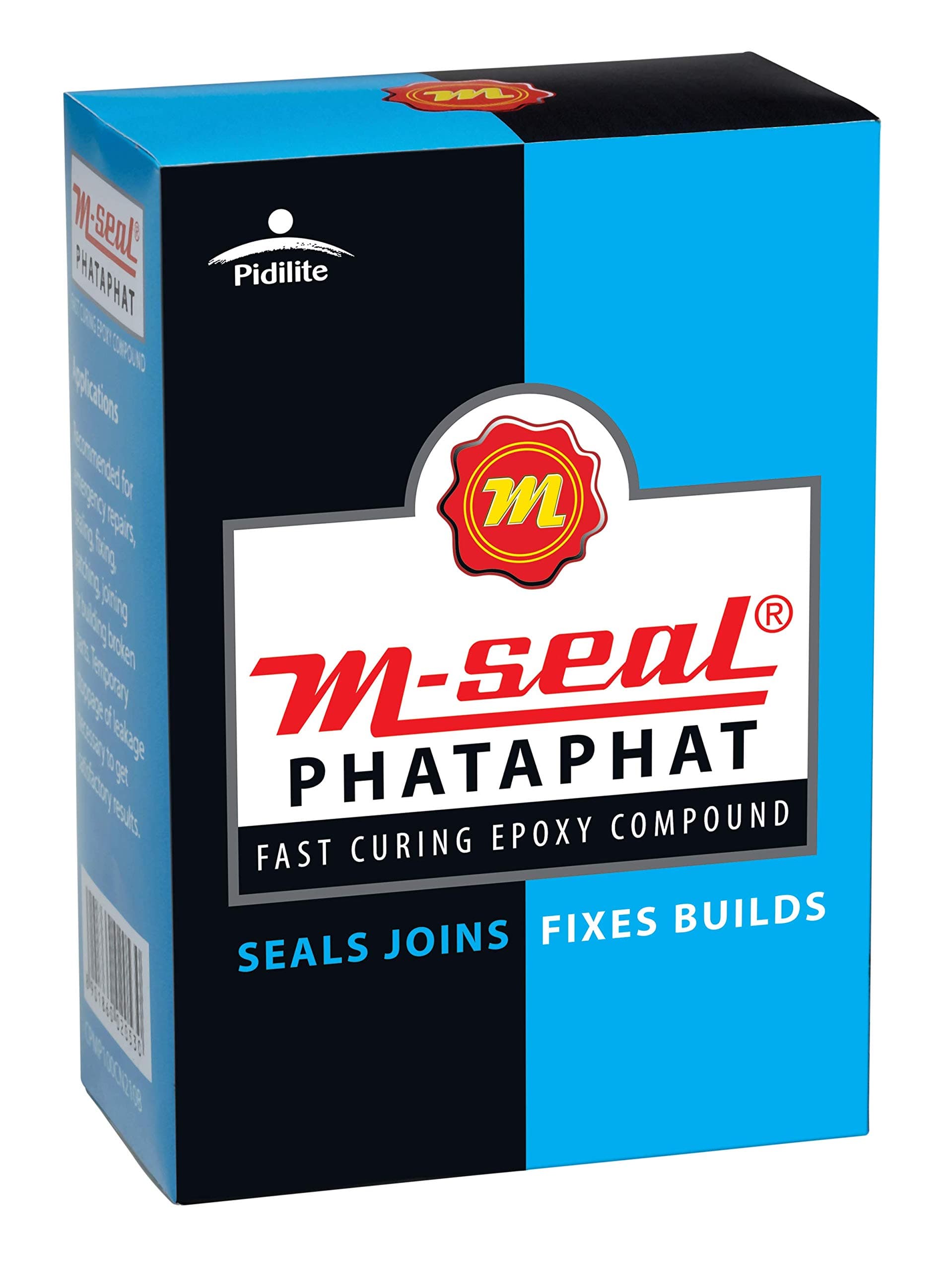 Pidilite M-Seal Phataphat Multi-Purpose Sealant - Pack of 10 (100 g Each)