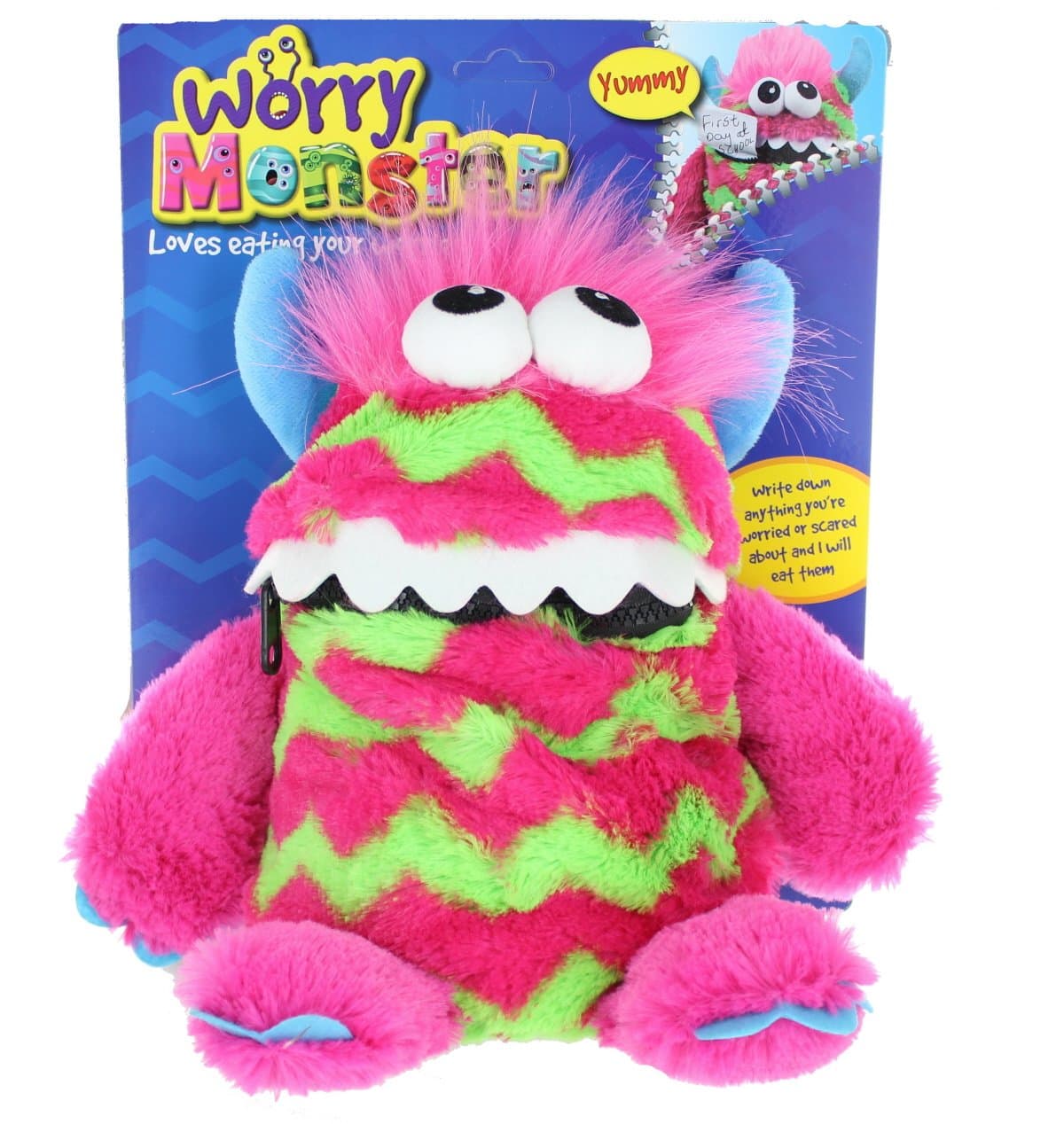PMS 9" PLUSH WORRY MONSTER - 3 ASST - 1 CHOSEN AT RANDOM