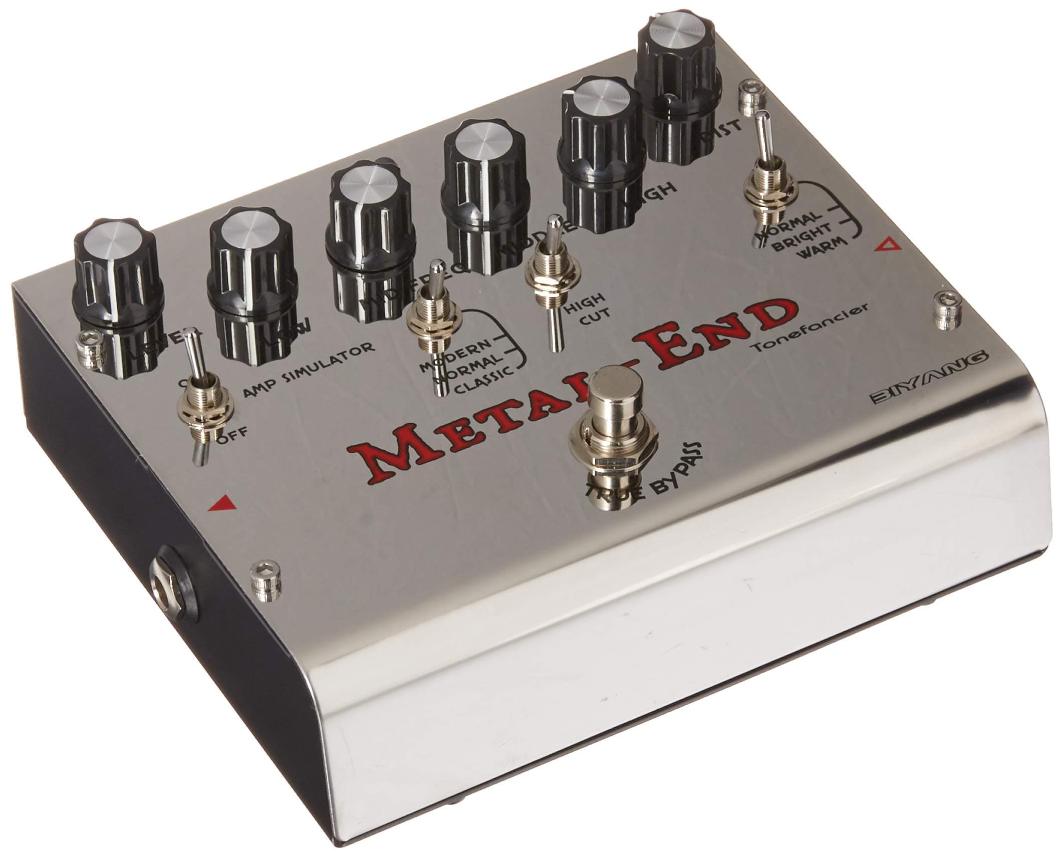 Biyang Metal End Pro Distortion Effects Pedal