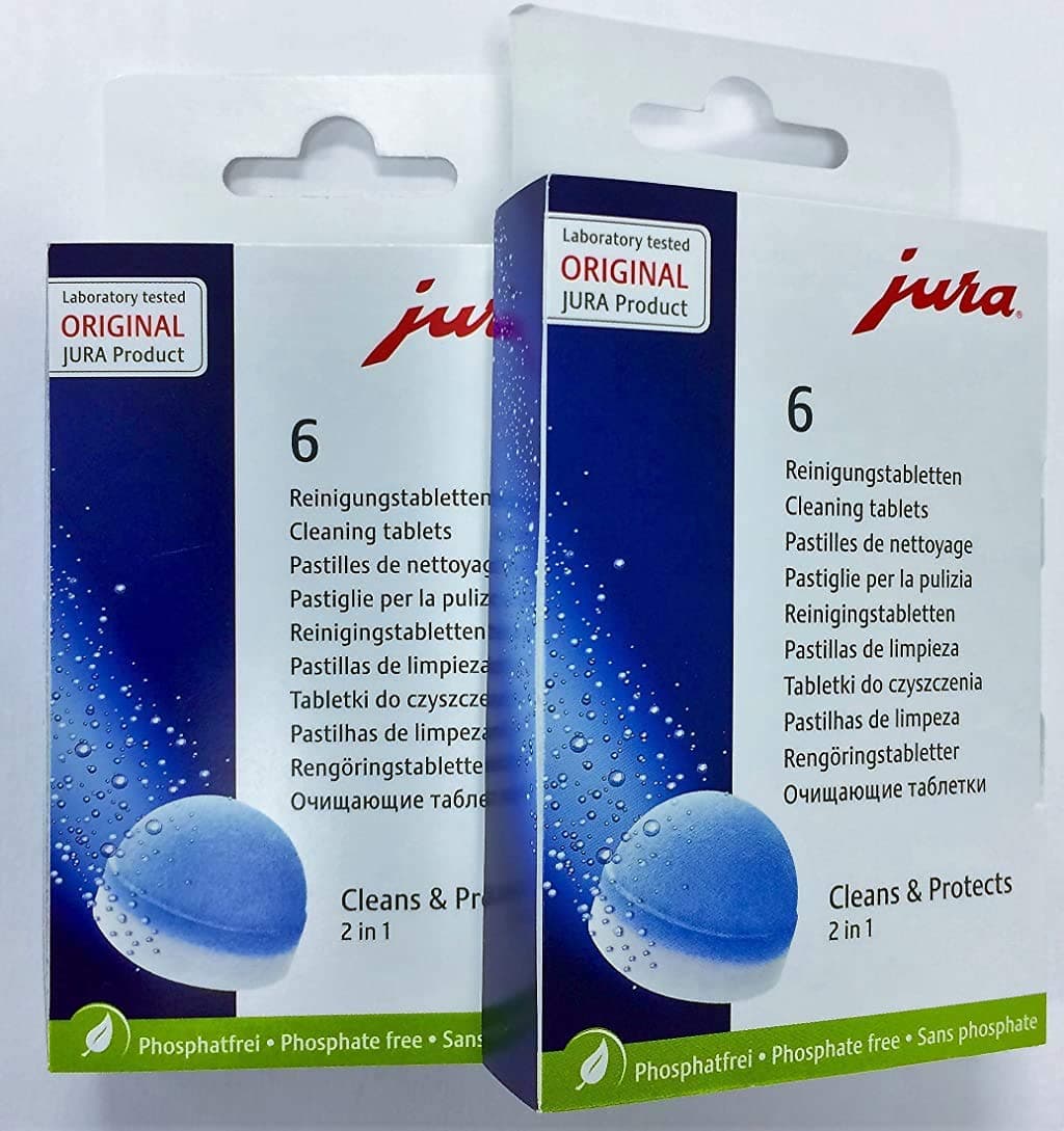 Cleaning Tablets For All Jura-Capresso Espresso Machine and Automatic Coffee Centers, 12 Count