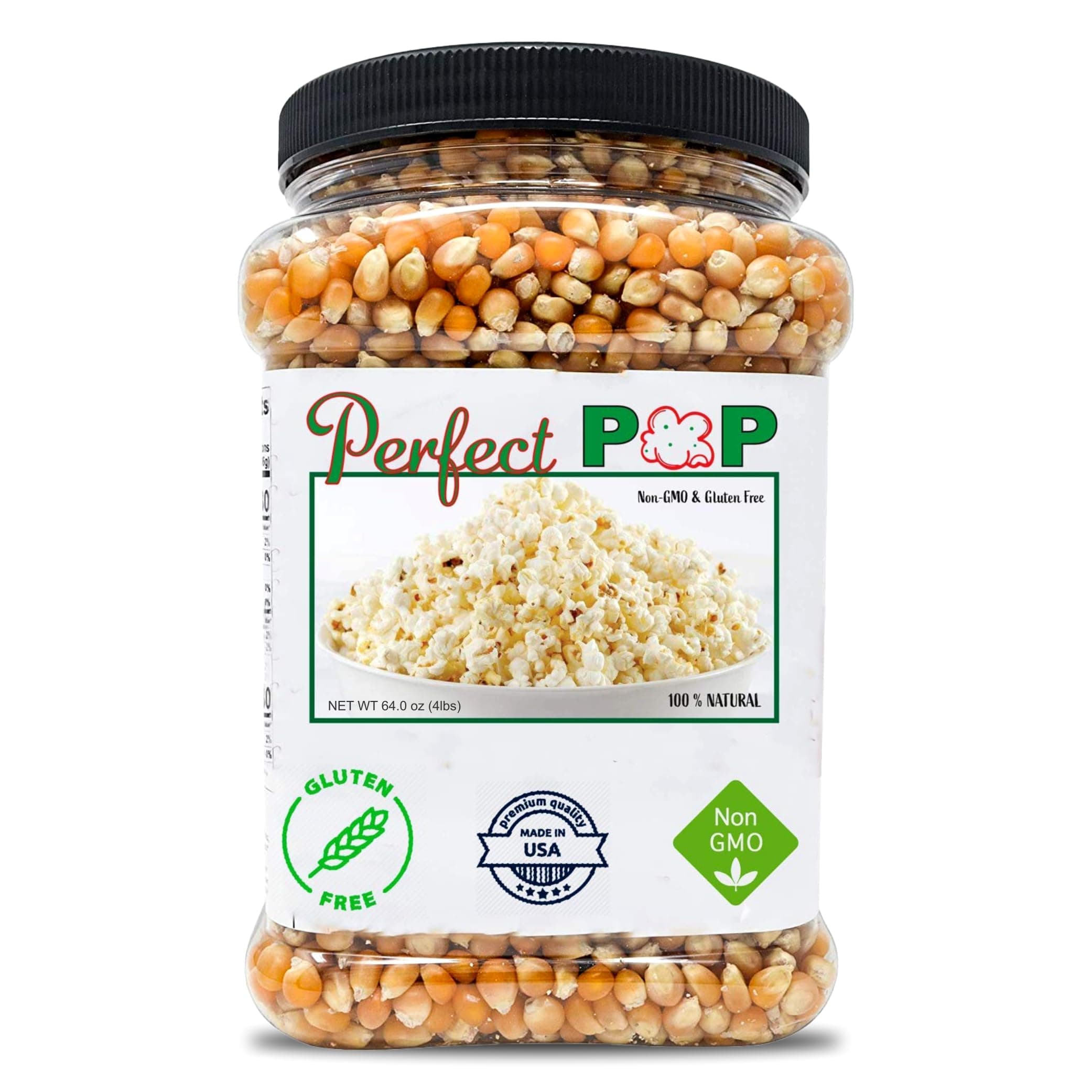 Premium Gourmet Original Popcorn Kernels (Butterfly Style) - 4lbs