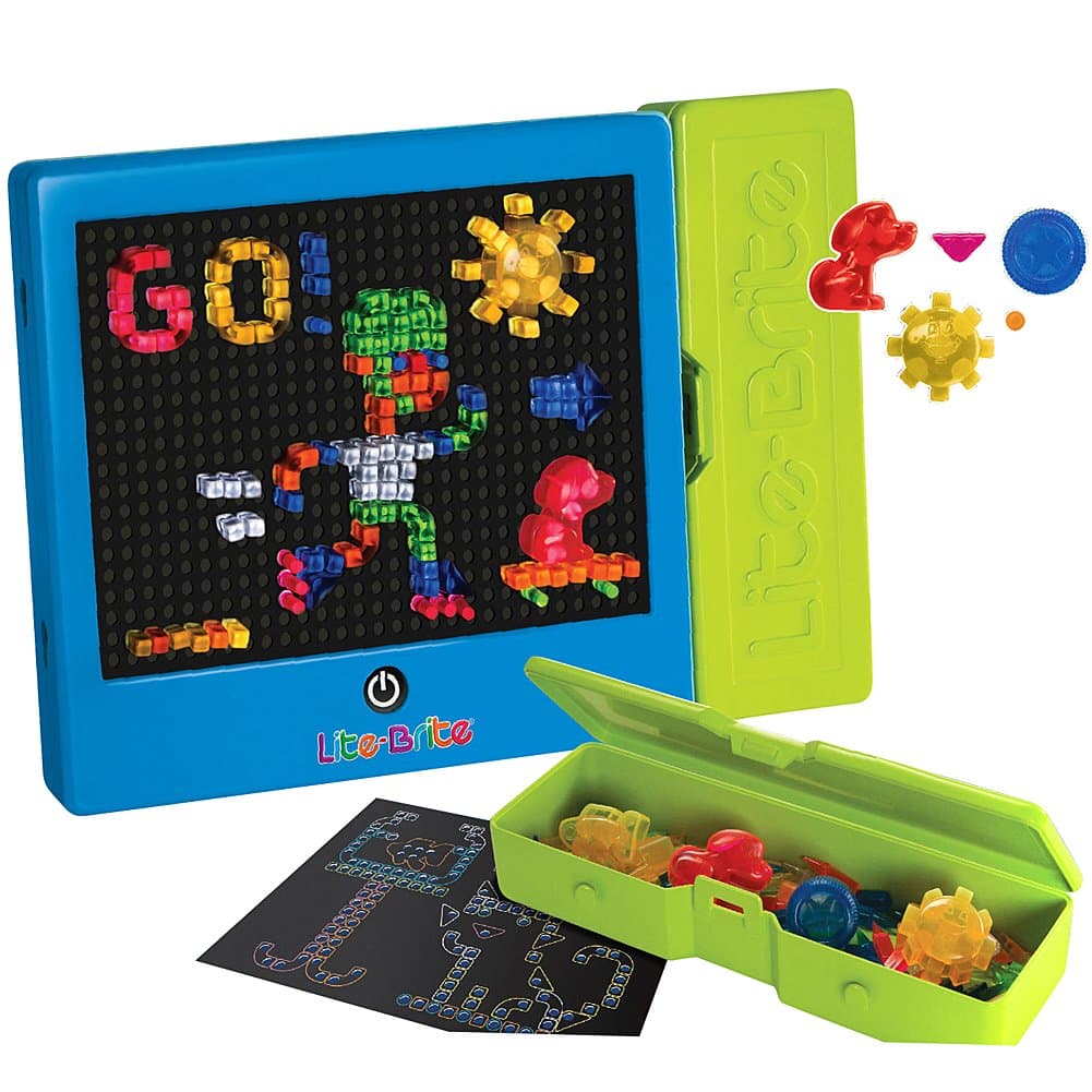 Lite Brite Classic Fun Creative Children Activity Toy Reusable Templates
