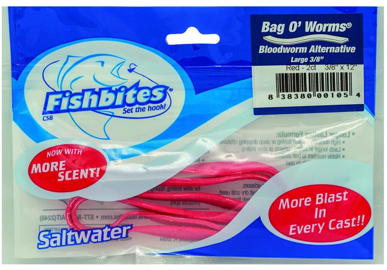 Bag O' Worms Bloodworm - Longer Lasting