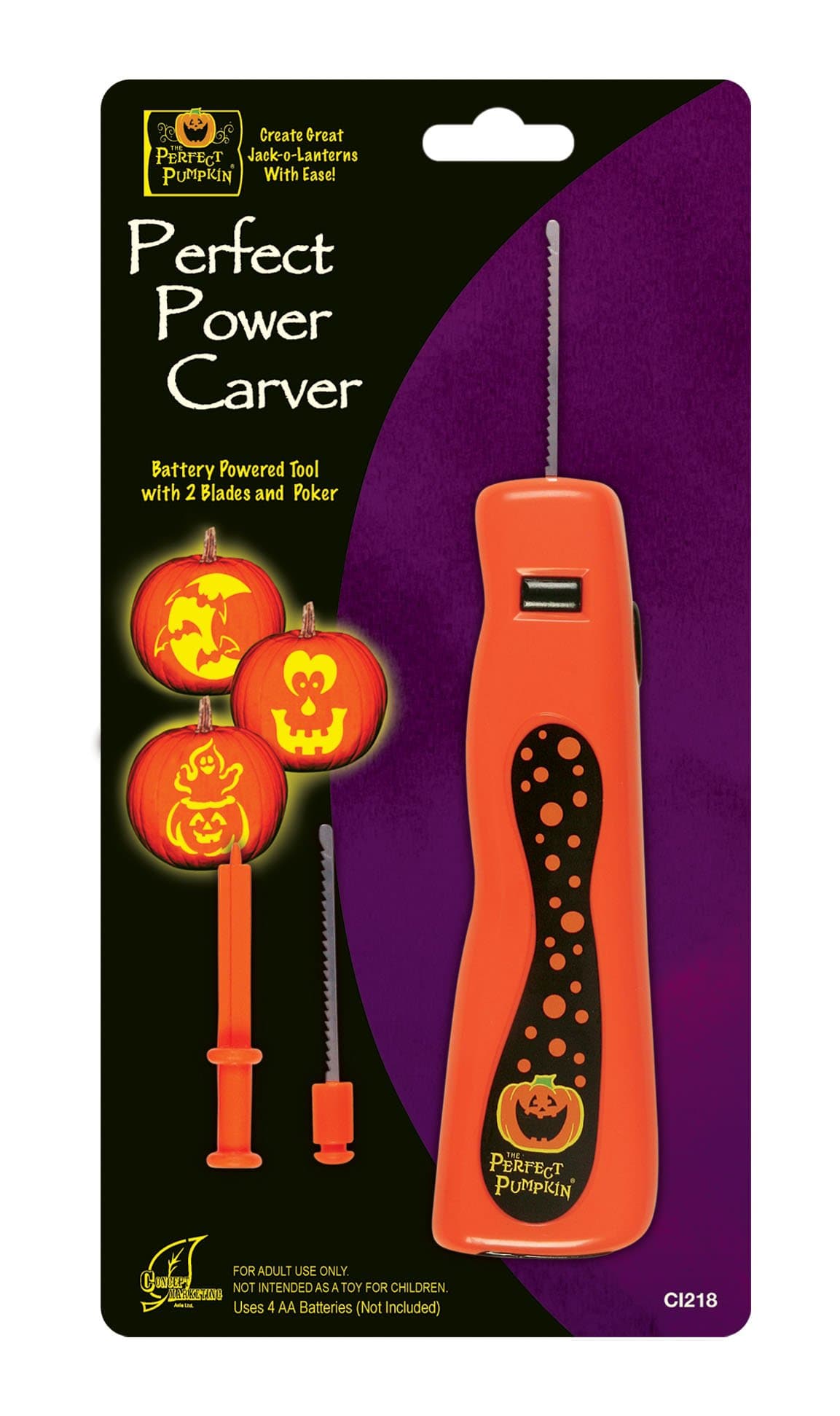 The Perfect Pumpkin Power Carver