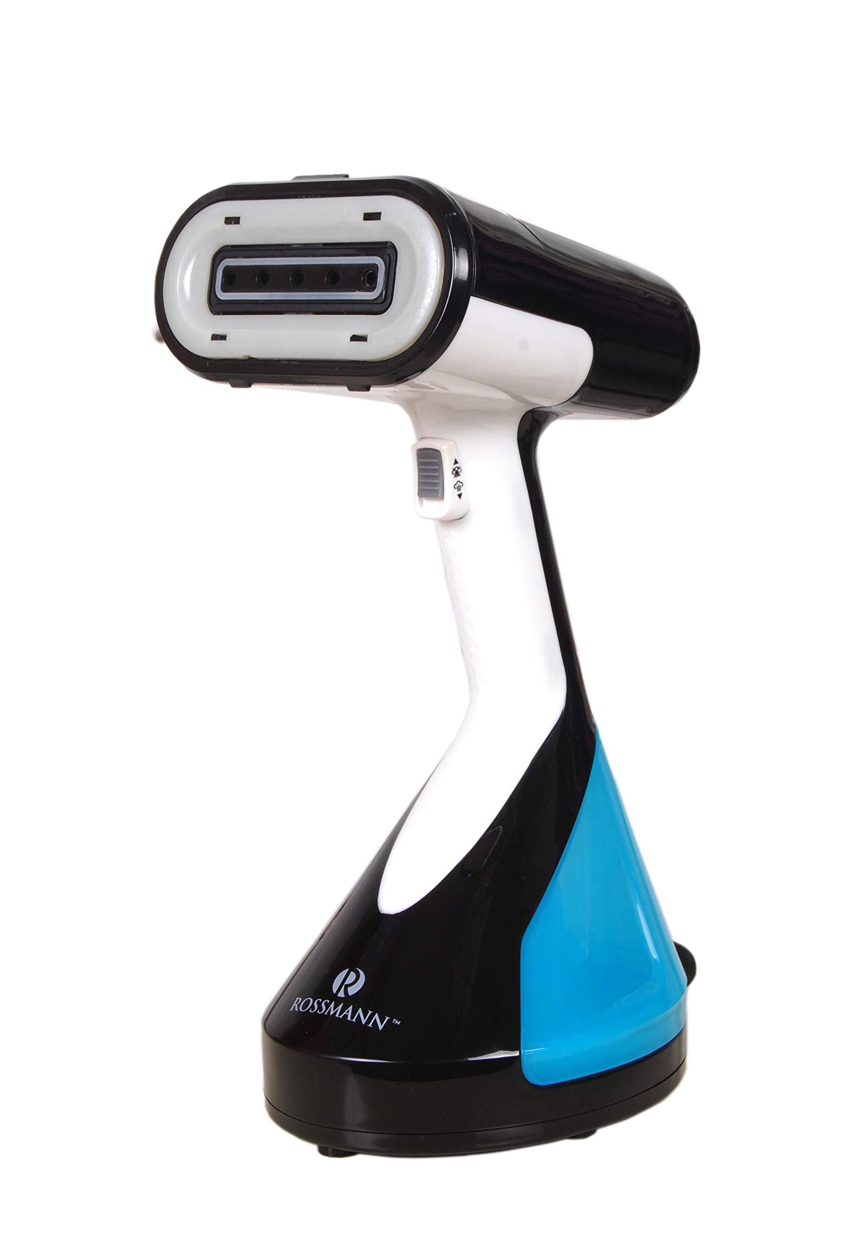 Rossmann Handheld Garment Steamer, Kills 99.9% Germs, SmartFlow 1500-Watts Portable for Both Horizontal and Vertical Use & 260ml Removable Tank | Use only Soft Water or RO Water with TDS 50 or Below.
