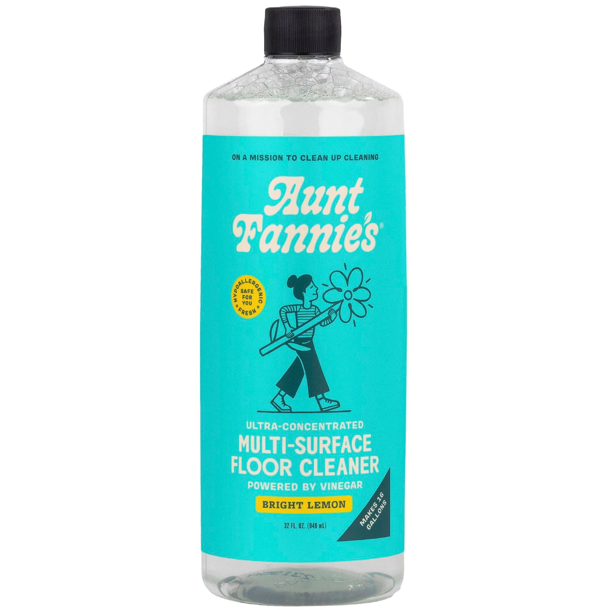 Floor Cleaner Vinegar Wash - Multi-Surface Cleaner - 32 oz. (Bright Lemon)
