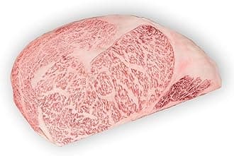 A5 Japanese Wagyu Ribeye Steaks - Premium A5 Grade 100% Wagyu Beef, Gourmet Food Featuring Exquisite Beef Ribeye from Miyazaki, Hokkaido, Kagoshima, Kobe Japan (12-13 lbs)