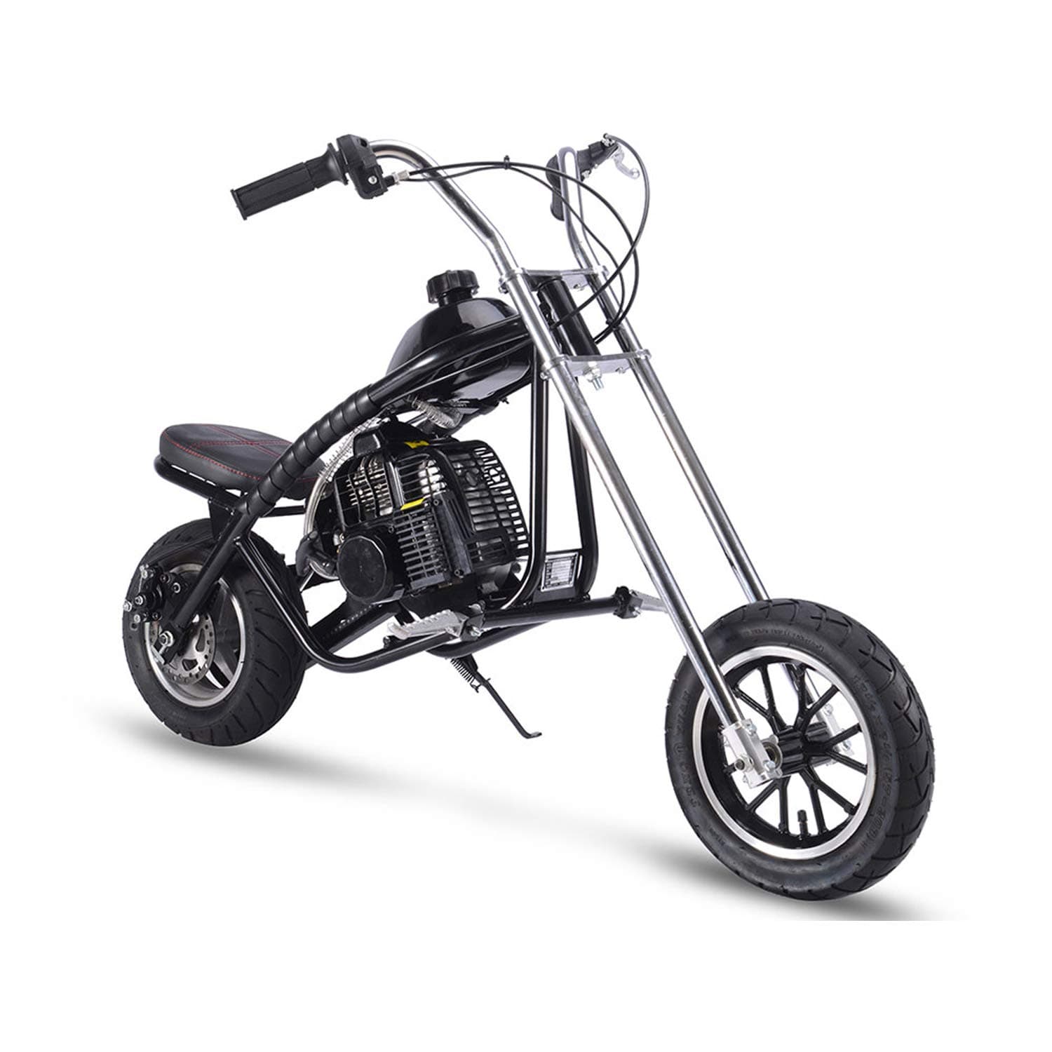 MotoTec 49Cc Gas Mini Chopper Black