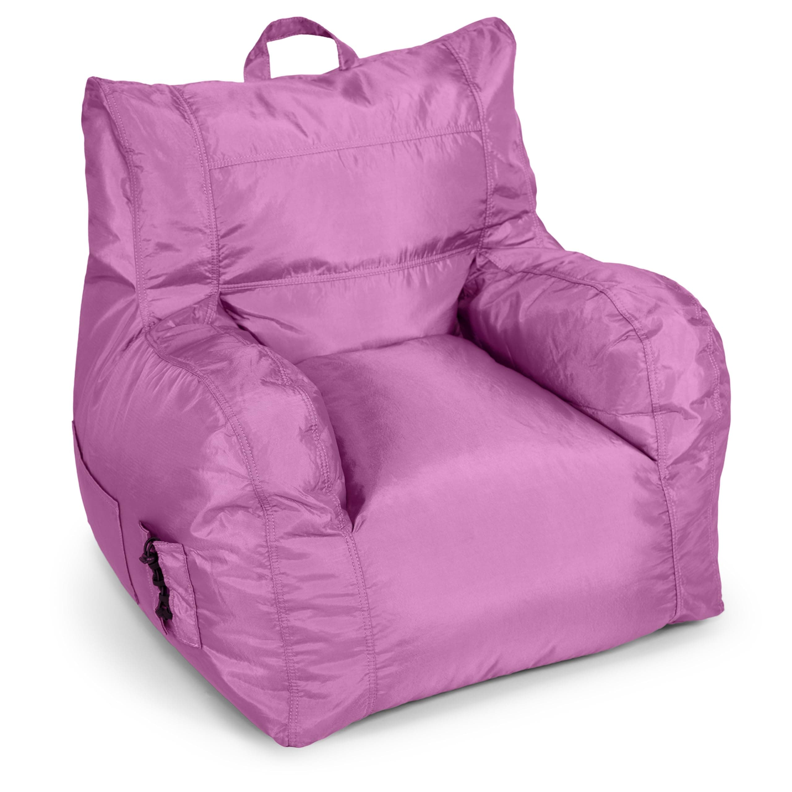Dorm Bean Bag Chair, Radiant Orchid