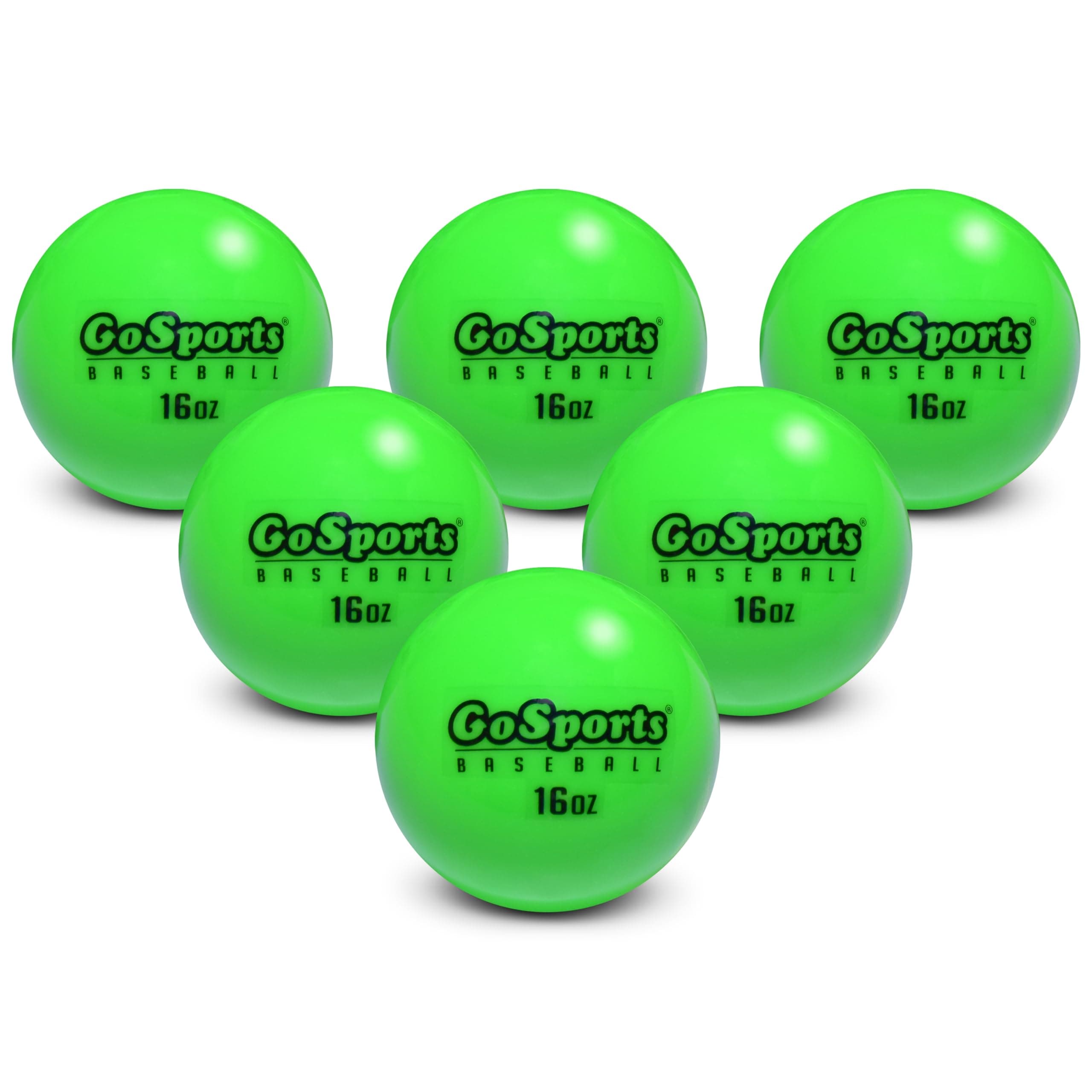 GoSports 2.8" Weighted Training Baseballs | Hitting & Pitching Training for All Skill Levels | Improve Power and Mechanics