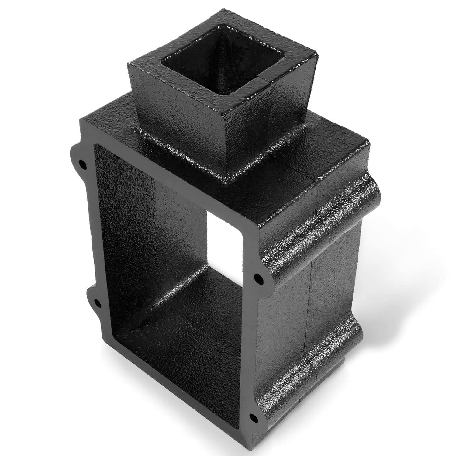 Deecaray Black Cast Iron Flask Mold Holder 2 Pieces, Suitable for Sand Casting Metal, Jewelry and Casting Tools