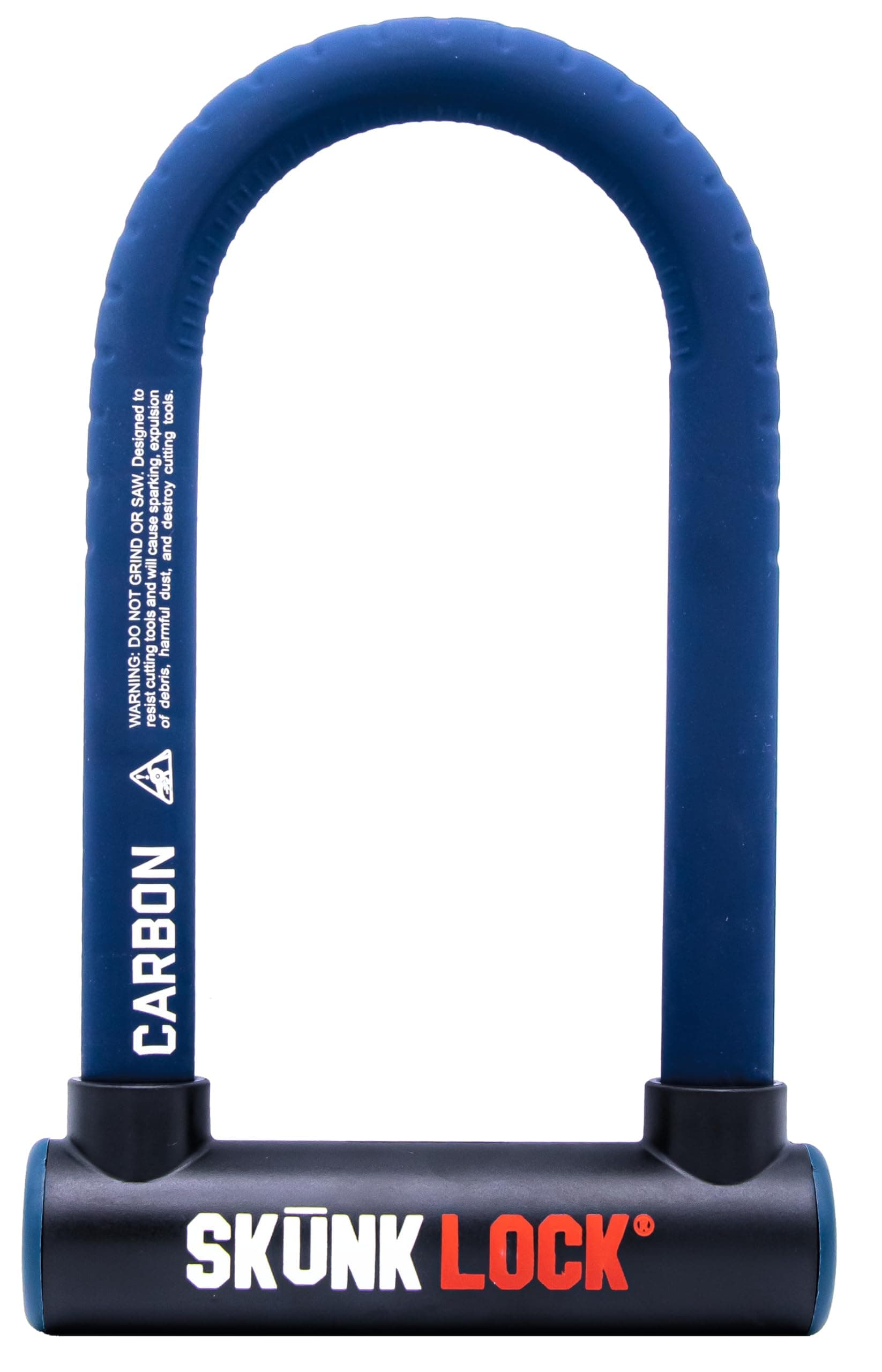 Carbon Angle Grinder Resistant Deterrent U Lock for Bike Motorcycle Patented Blade Destroying Multi Material Anti Grinder Technology