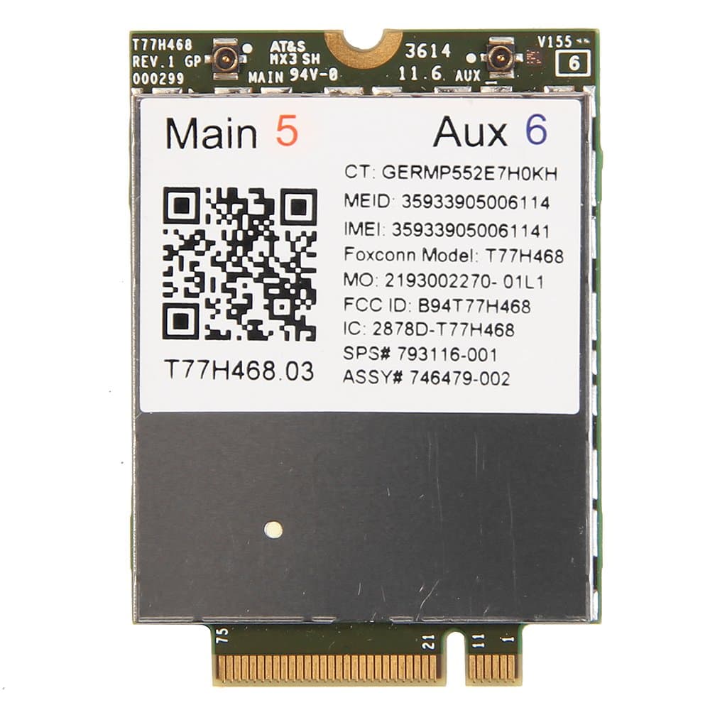 only for HP WWAN HP LT4211 LTE/EV-DO/HSPA+ GOBI5000 4G NGFF WWAN Module Card 793116-001