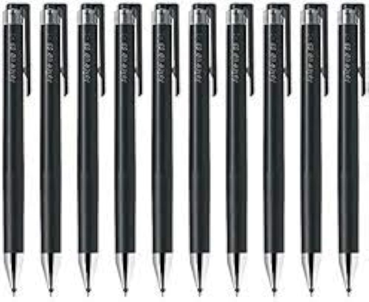 juice up 03 Retractable Gel Ink Pen, Hyper Fine Point 0.3mm, Black Ink, Value Set