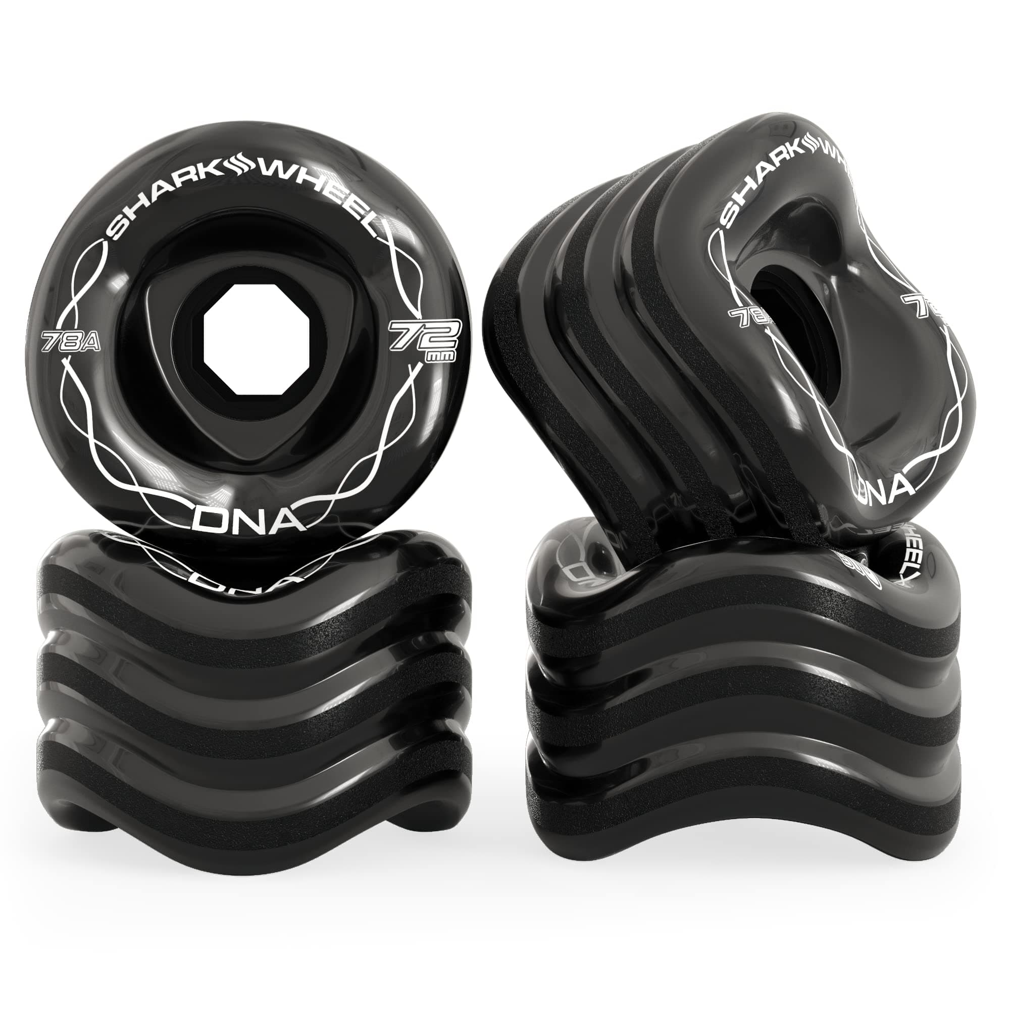 Shark Wheel 60mm, 78a Skateboard Wheels