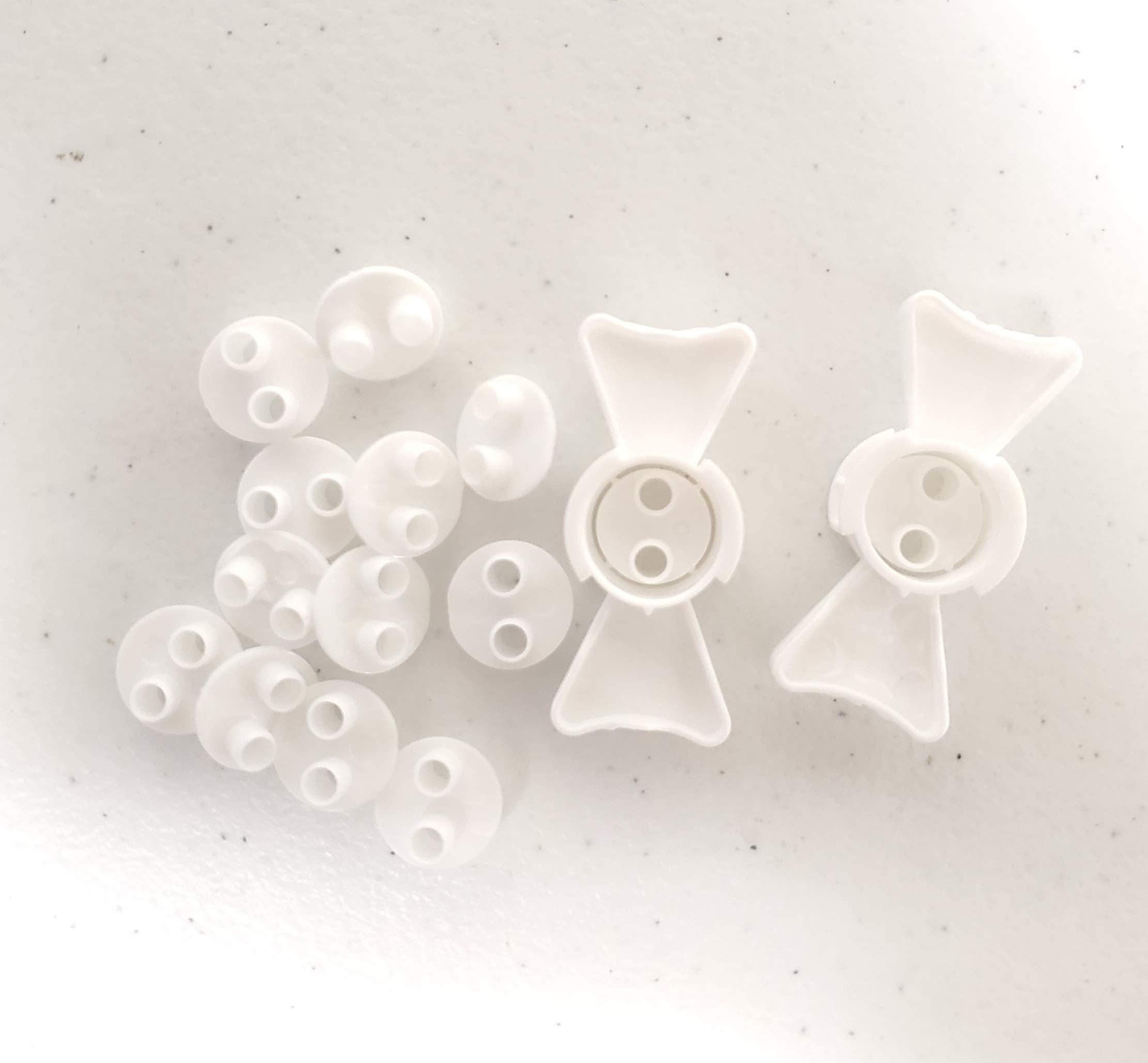 EZ VPS Connector 1:1 Ratio Dental Impression Material Transfer Connector (5 Ribbon Holders + 100 Transfer Connectors)