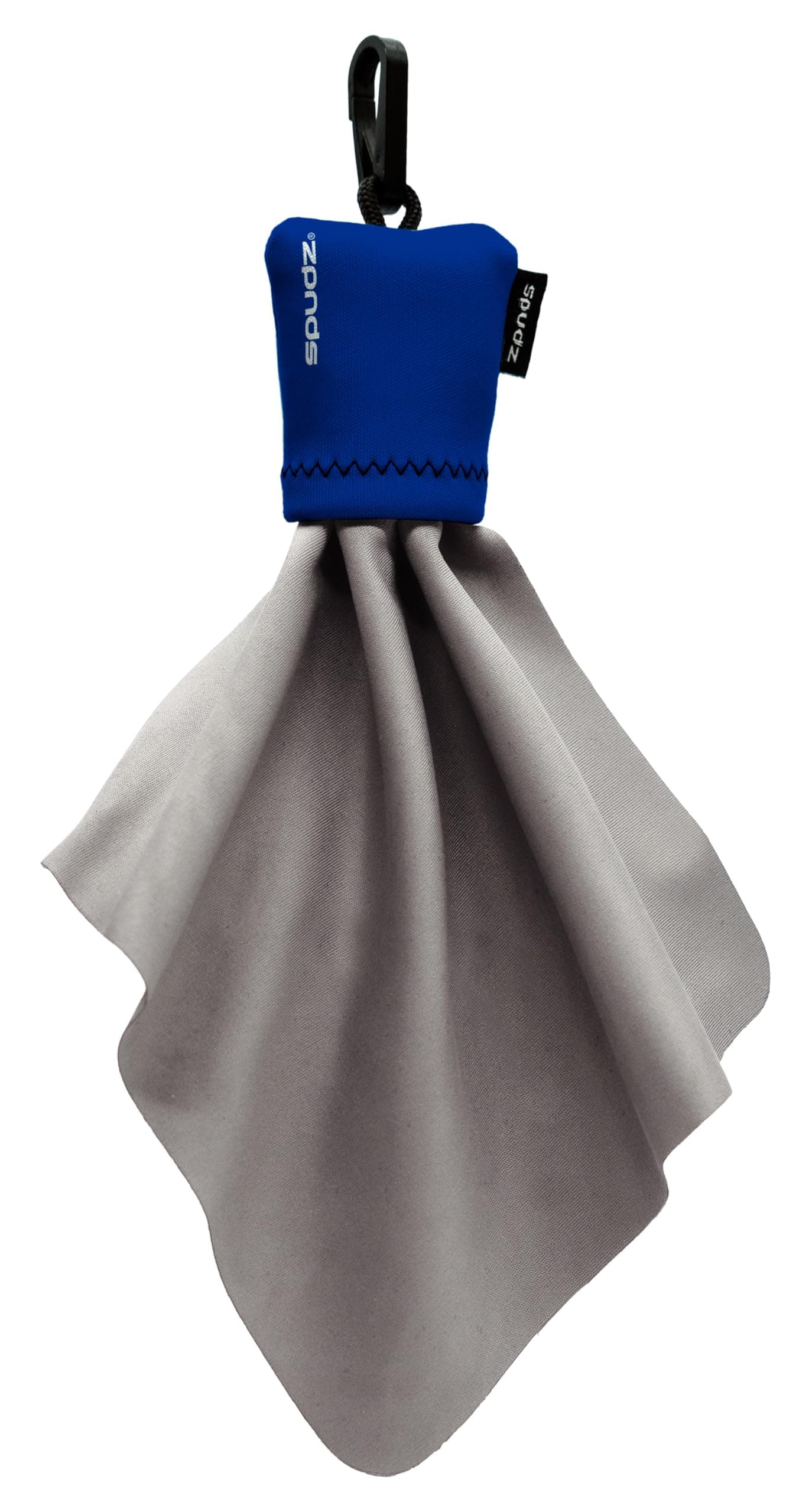 Alpine Innovations Spudz Classic Microfiber Cloth, Screen Cleaner and Lens Cleaner, Navy, Regular, 6 x 6 Inches