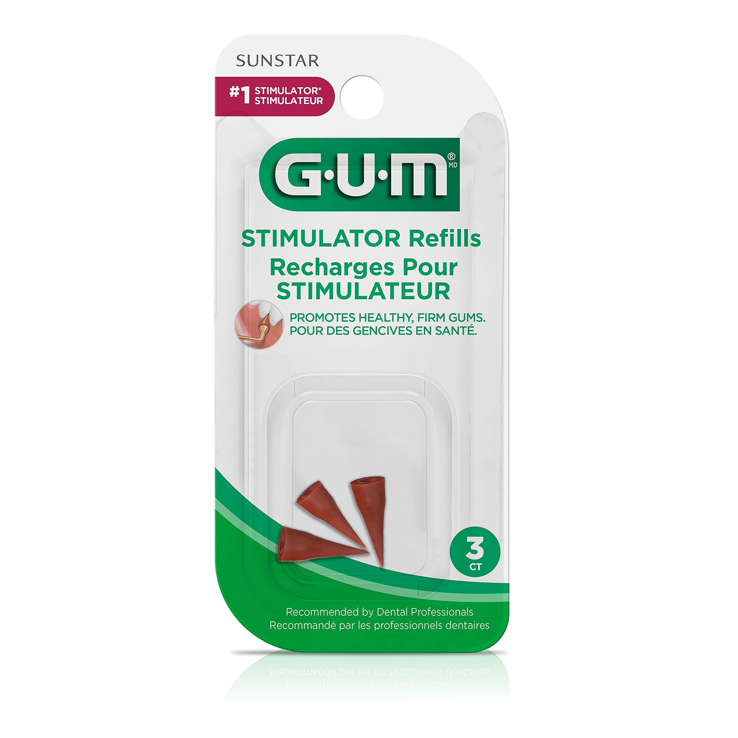 GUM Butler Stimulator Refills Each