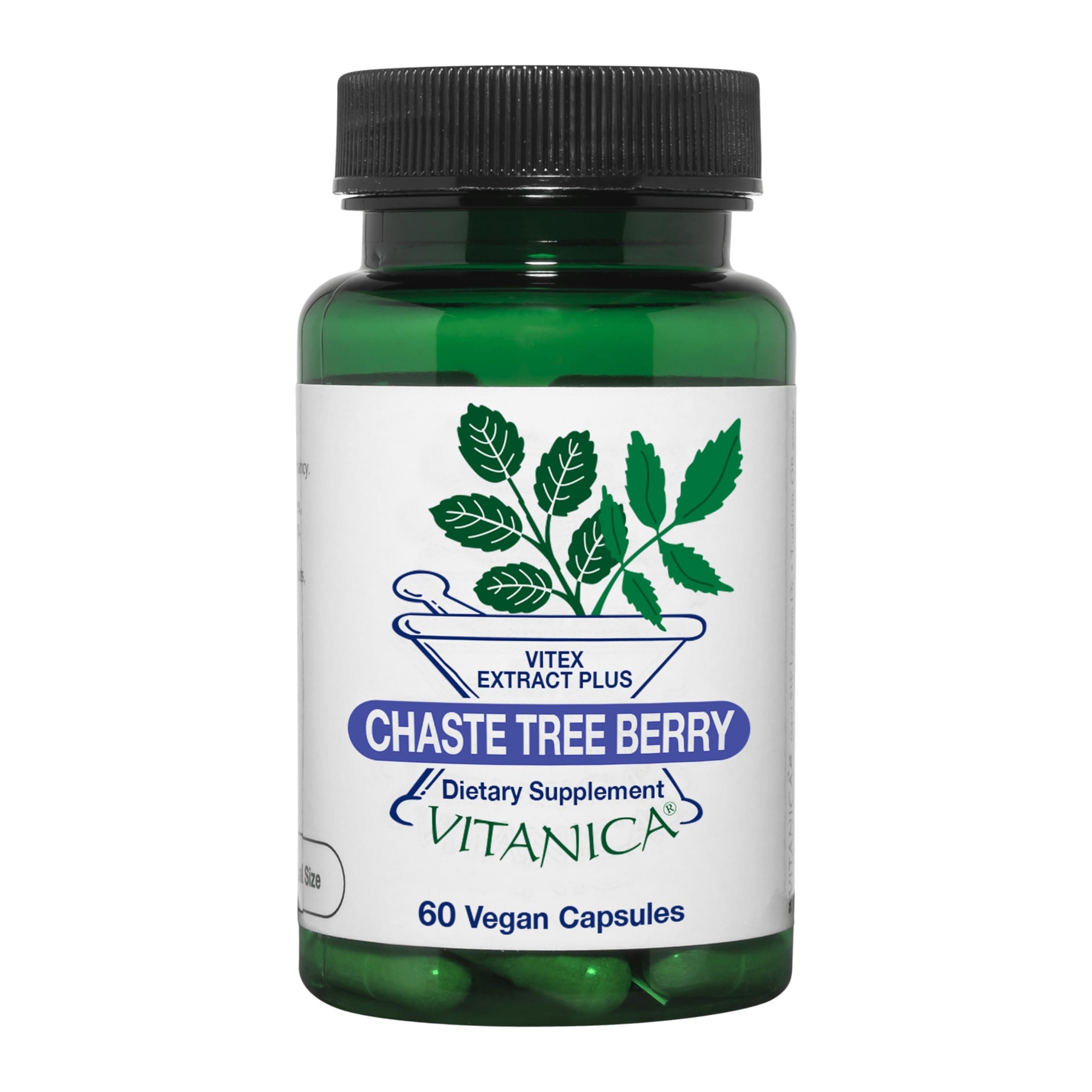 Chaste Tree Berry, Vitex Extract Plus, Vegan, 60 Capsules
