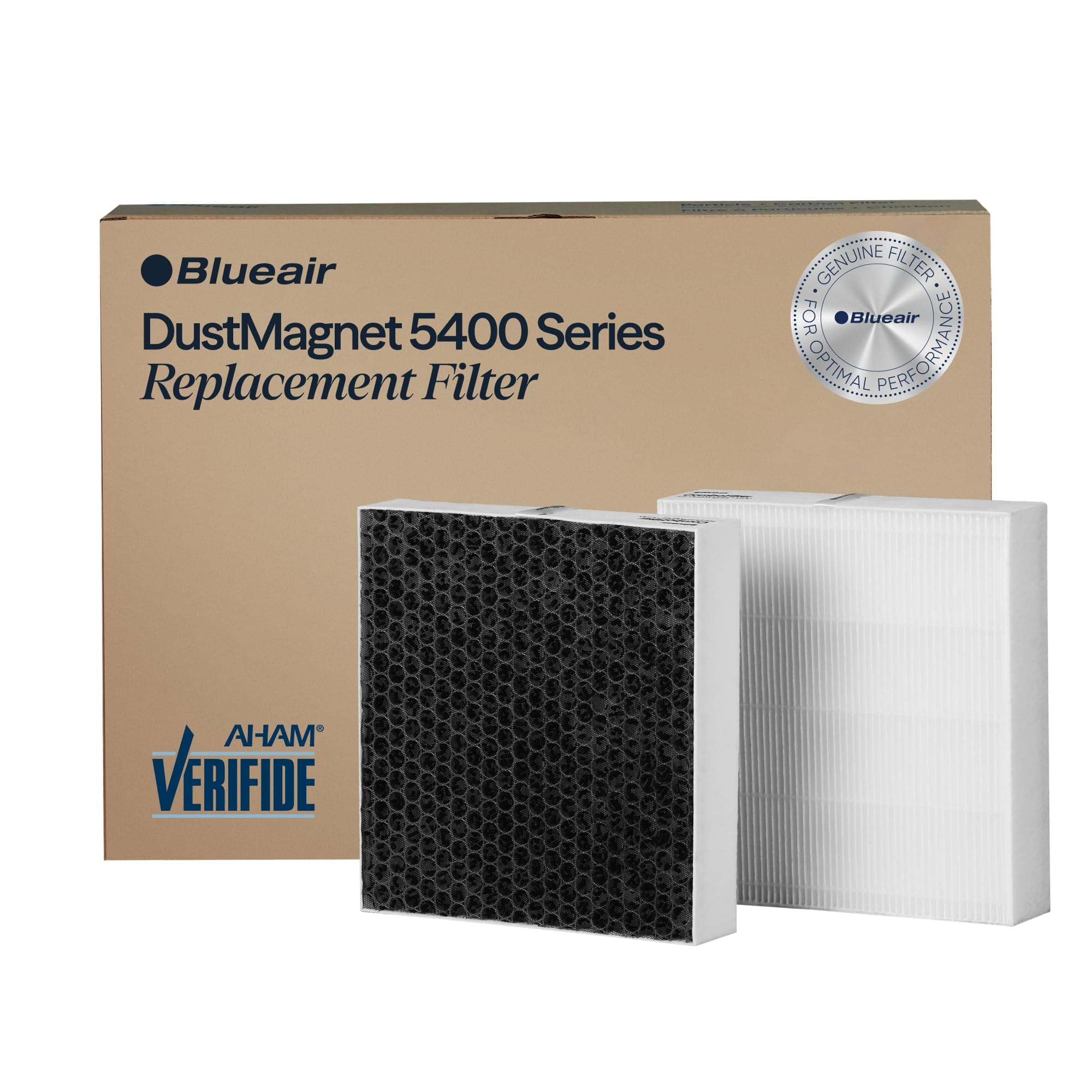 DustMagnet 5400 Series ComboFilter, Genuine Replacement Filter for DustMagnet 5440i, 5410i Home Air Purifiers for Dust, Virus, Bacteria, Smoke and Allergies