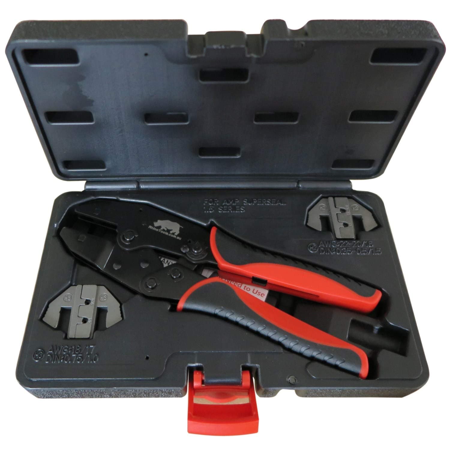 Superseal Crimping Kit 2 Die Quick Change Ratchet Crimper for AMP 1.5 Super Seal Connectors