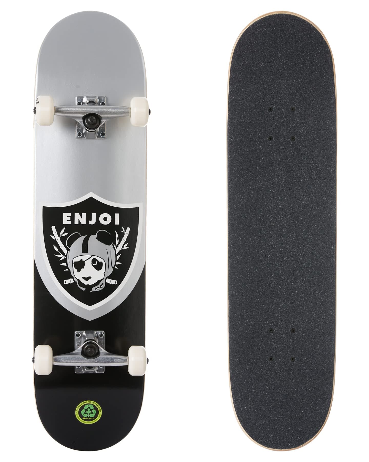 Complete Skateboard, Oaktown Black 8.0 X 31.56