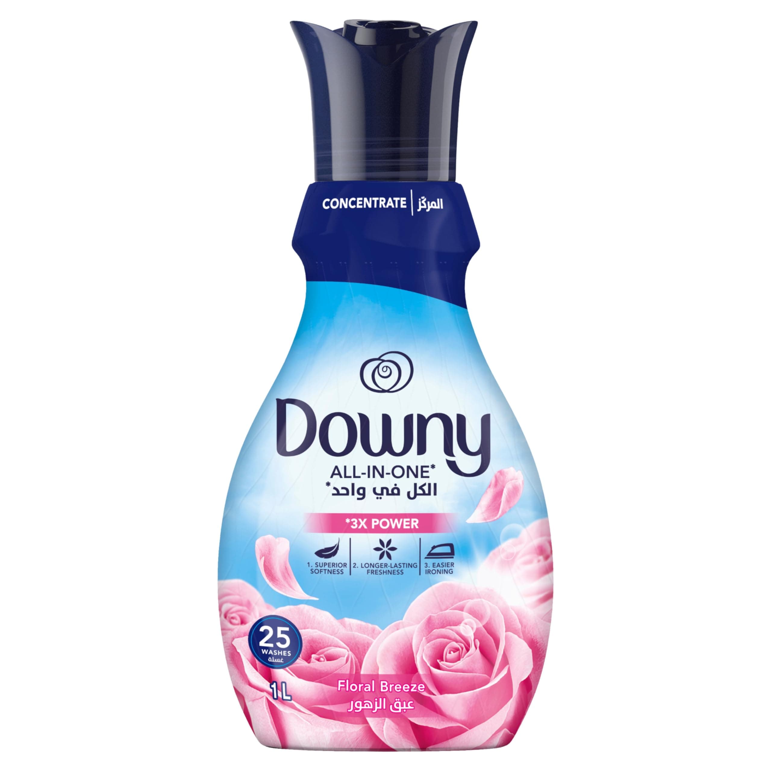 Downy Concentrate Fabric Softener, Floral Breeze, 1L
