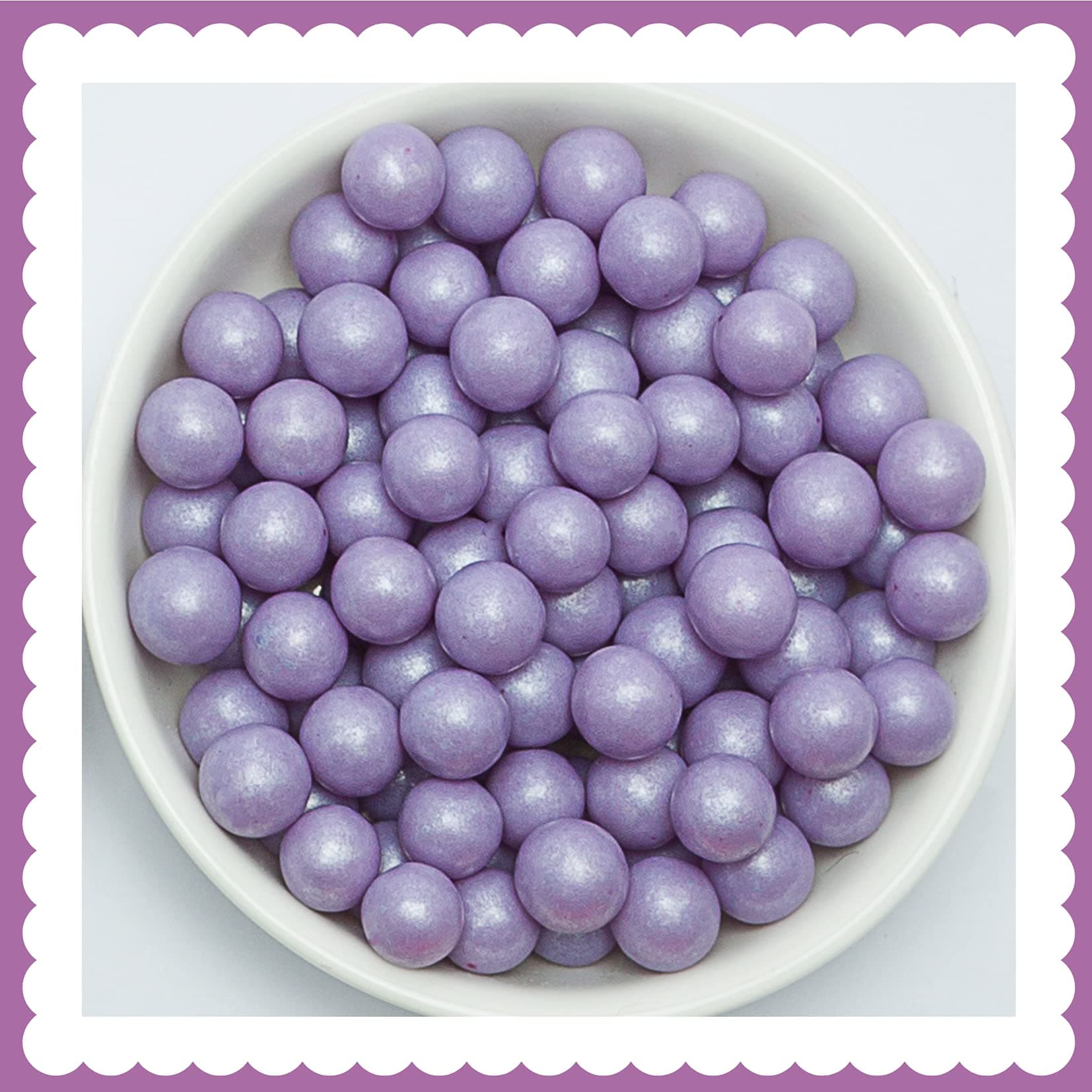 Sugar Pearl - Purple- 8mm (100)