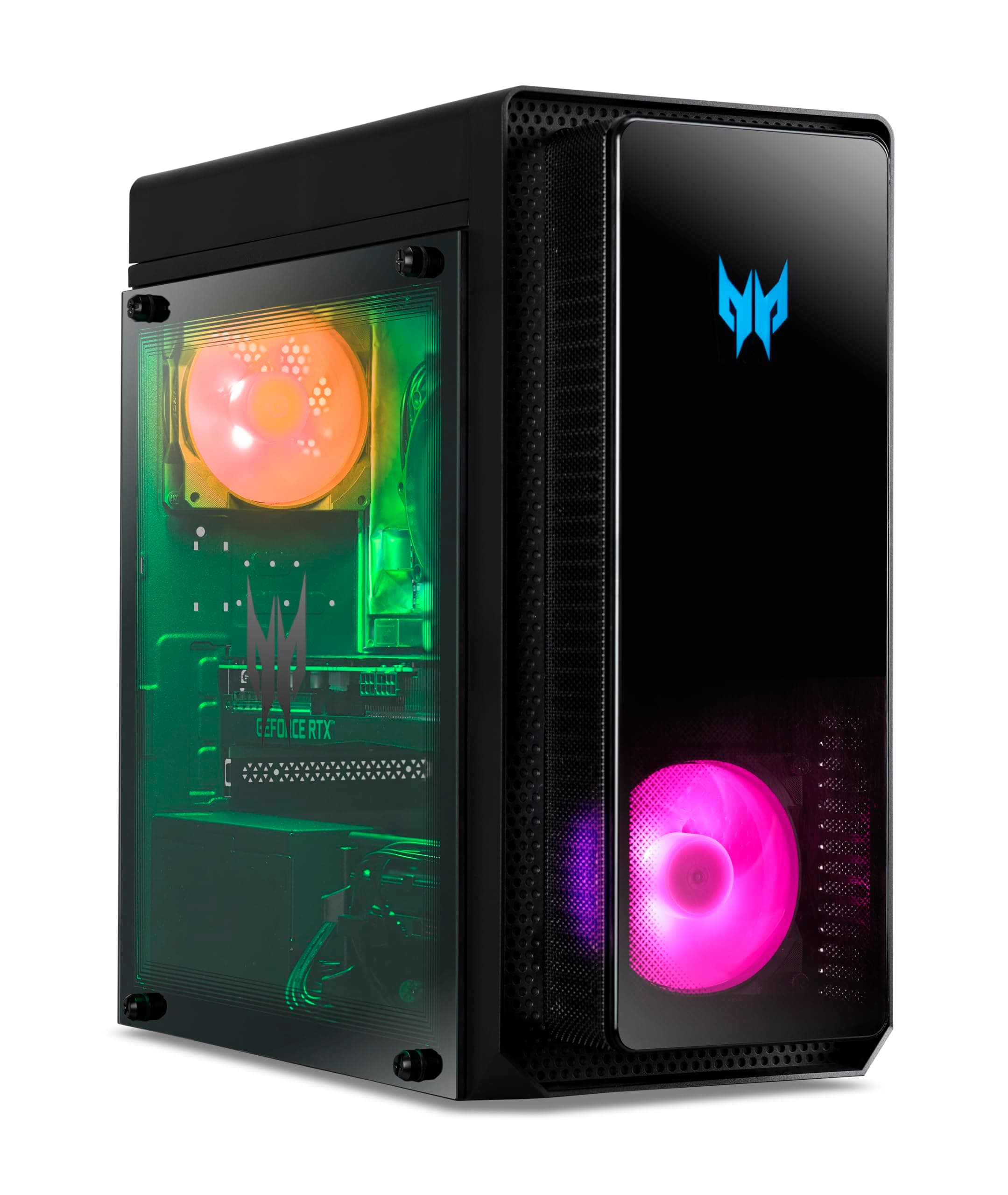 Acer Predator Orion 3000 Gaming Desktop with 14th Gen Intel Core i7-14700F 20 Cores Upto 5.40GHz/32GB DDR5 RAM/1TB Gen4 SSD/8GB Nvidia RTX4060 Graphics/Win 11 + Gaming KB & Mouse Wired Included