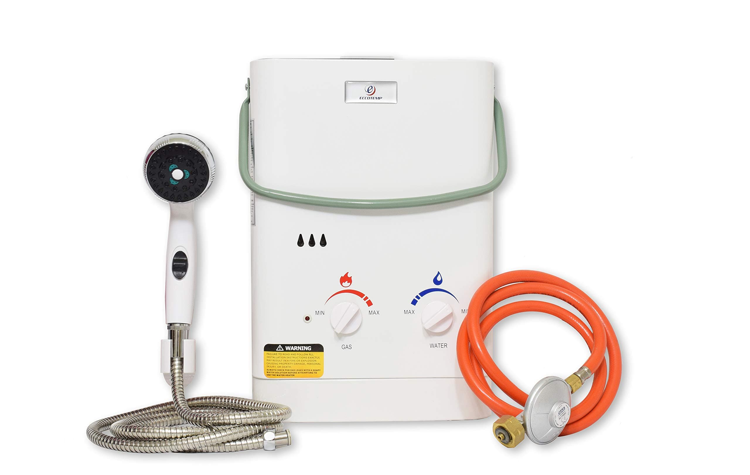 Eccotemp CEL5 Portable Tankless Water Heater, 37 mbar