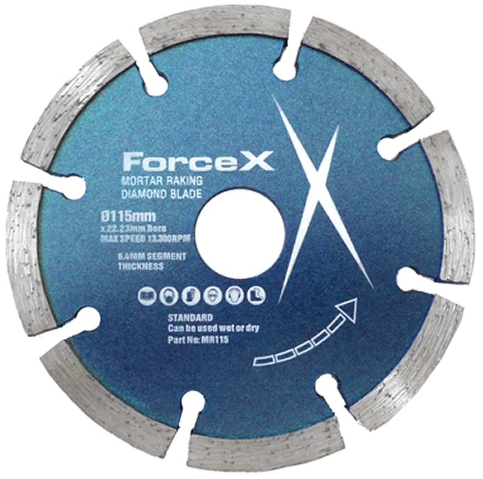 TOOLPAKMR115 4.5" Top Selling Mortar Raking Diamond Blade