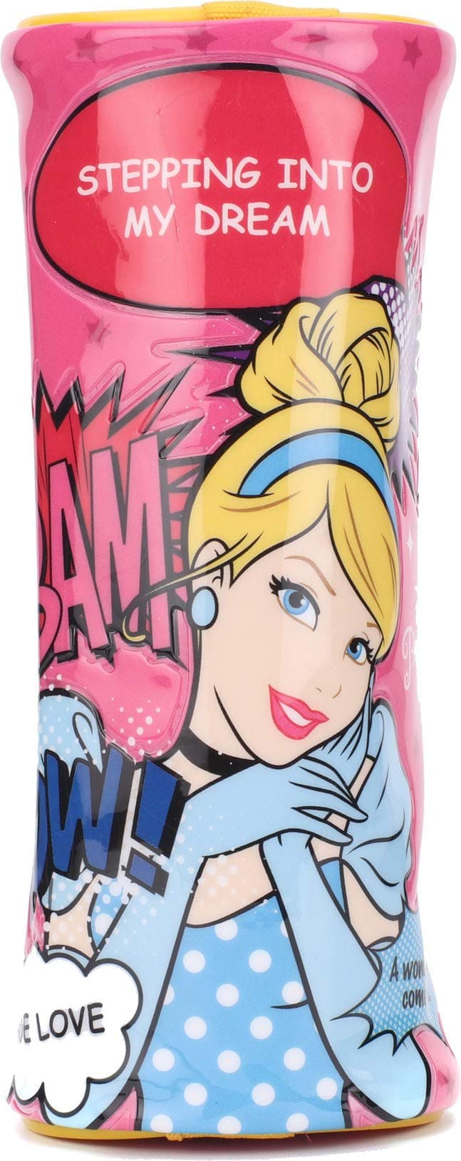 HMI Disney Sofia Princess PVC Embossed Pencil Bag (Multicolor)