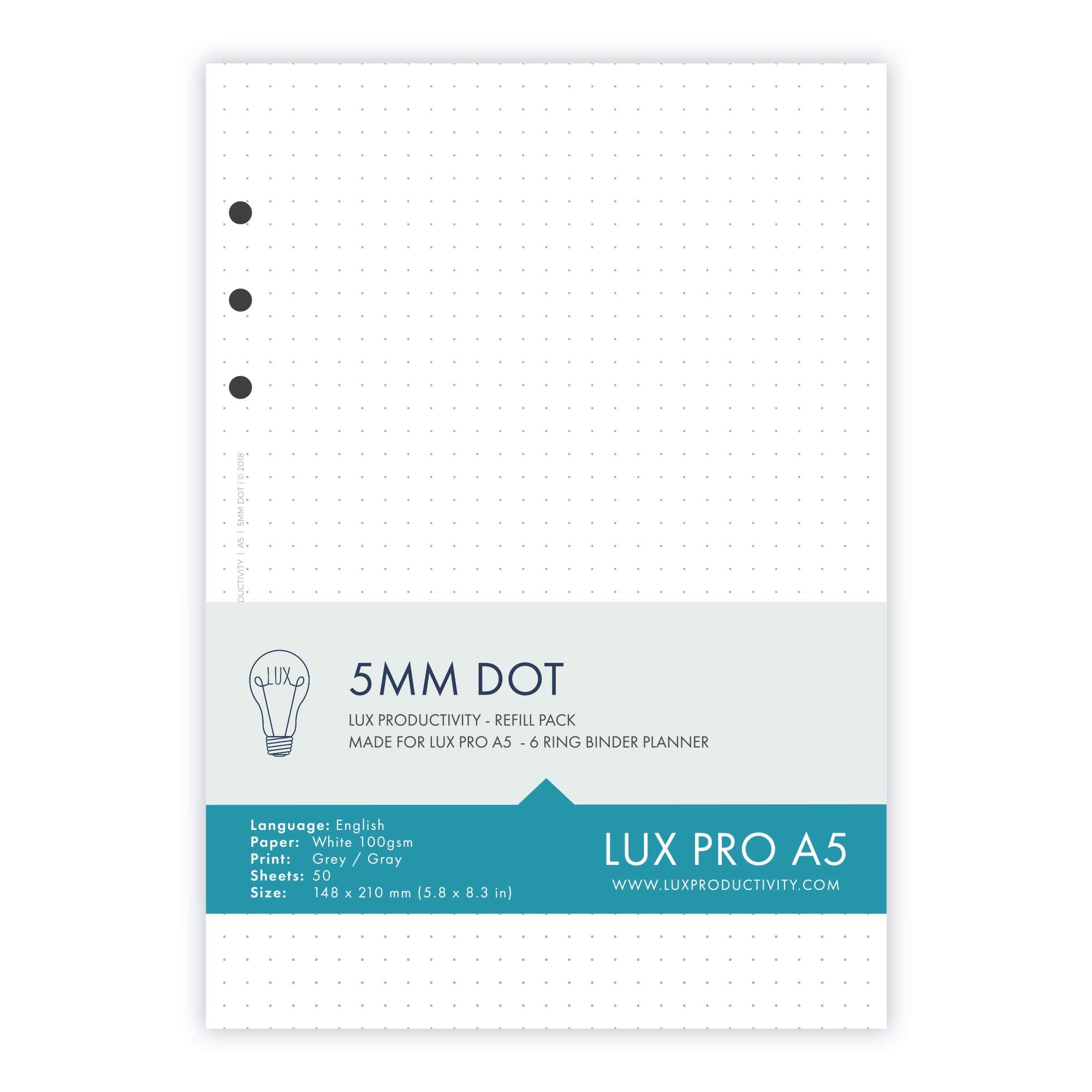 LUX PRO Refill Packs UK (LUX PRO - 5mm Dot)