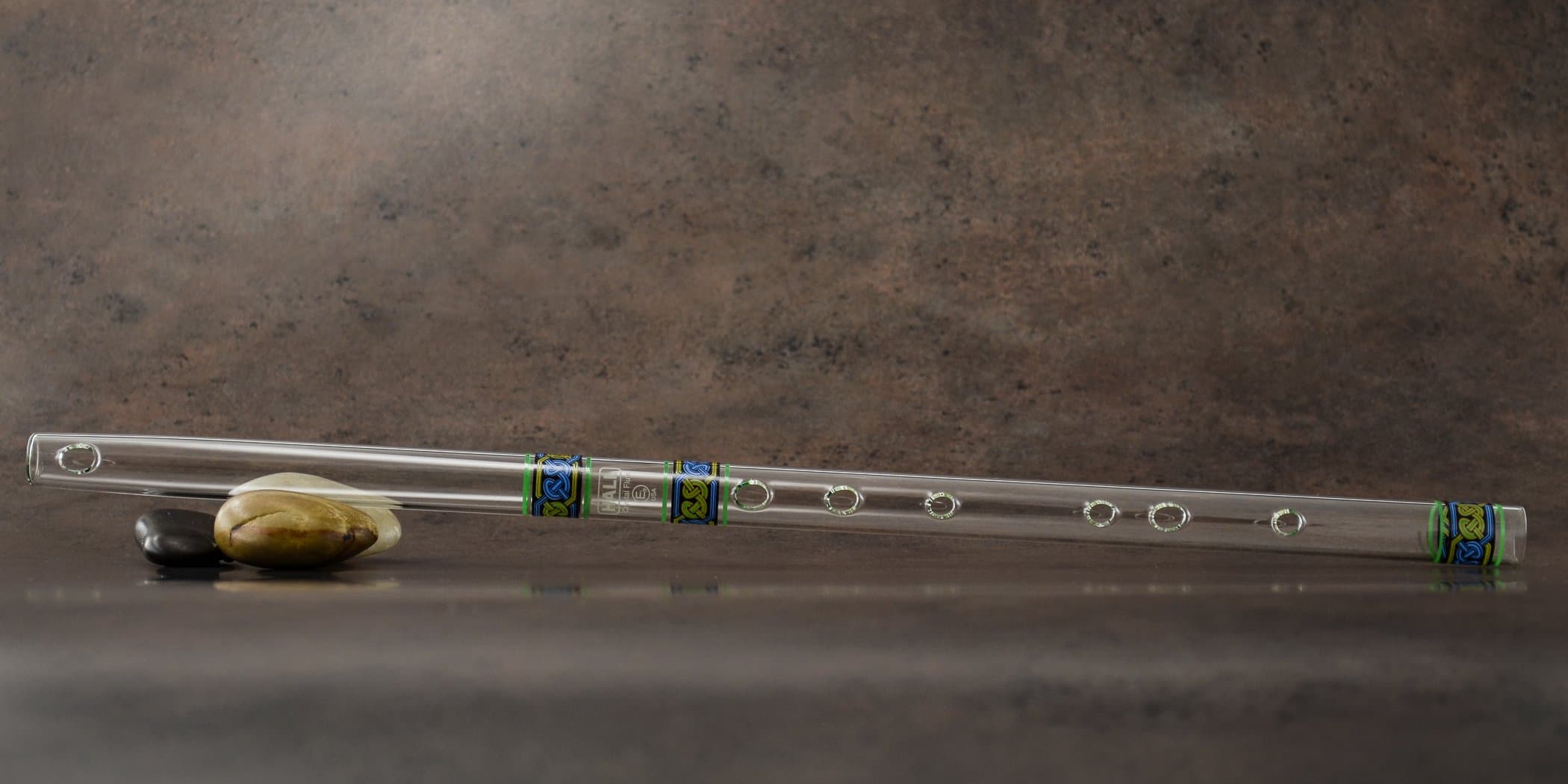 Hall Crystal Flute 12192 - Inline Glass Flute in Eb - Dundee Celtic