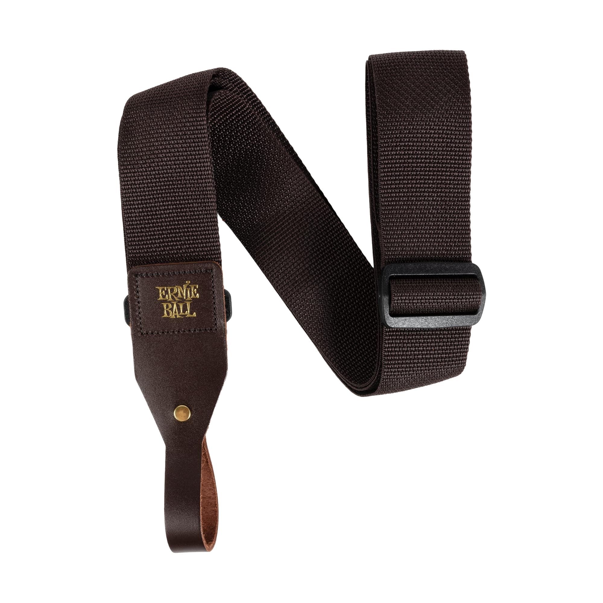 Ernie Ball Polypro Acoustic Guitar Strap - Brown