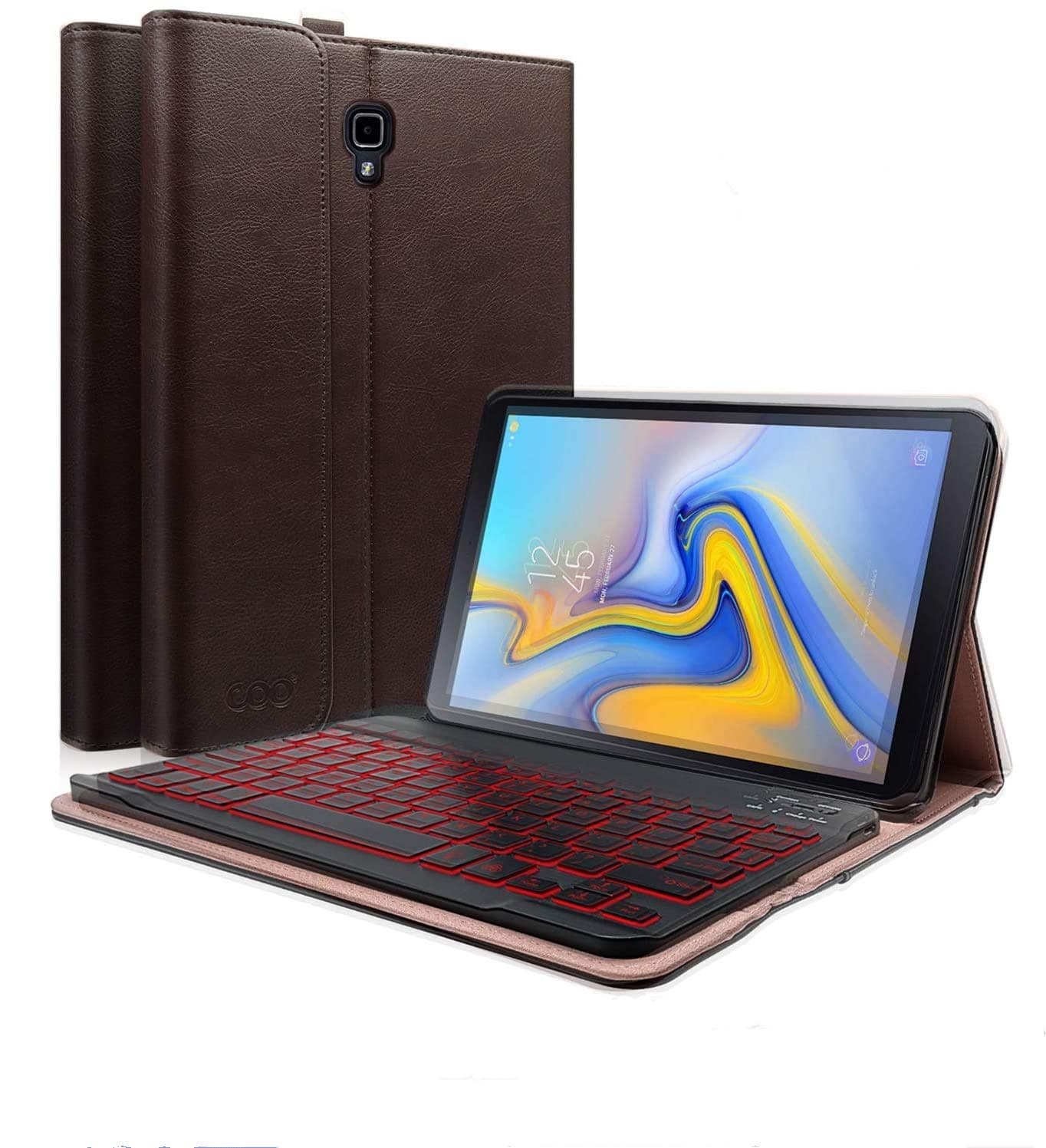 COO iPad Air 4th Generation Keyboard Case 10.9“ 2020, Keyboard Case for iPad Air 4th Gen-Detachable Wireless Keyboard Protective Cover, Built-in Pencil Holder (Black)