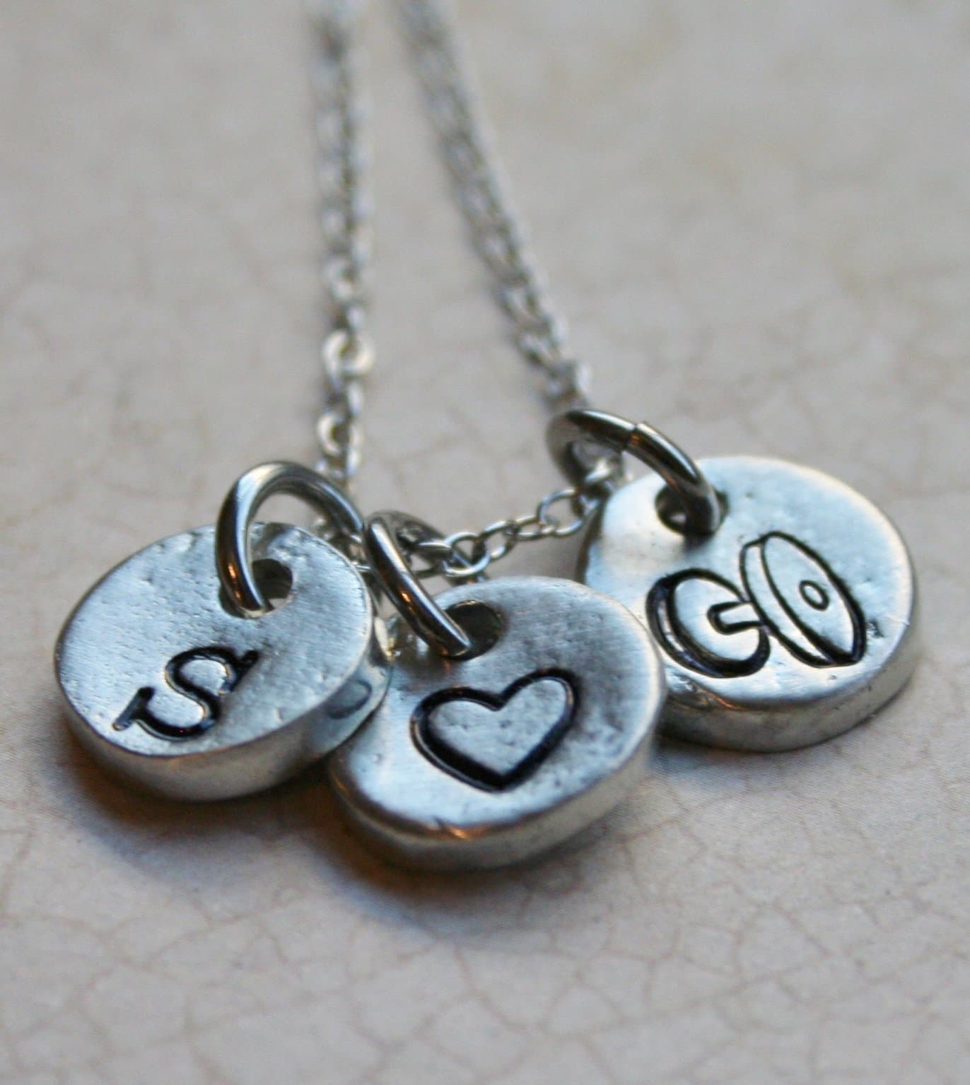 I Love Weightlifting Initial Necklace Copyright © 2015 by Shelly Champlin. All rights reserved.