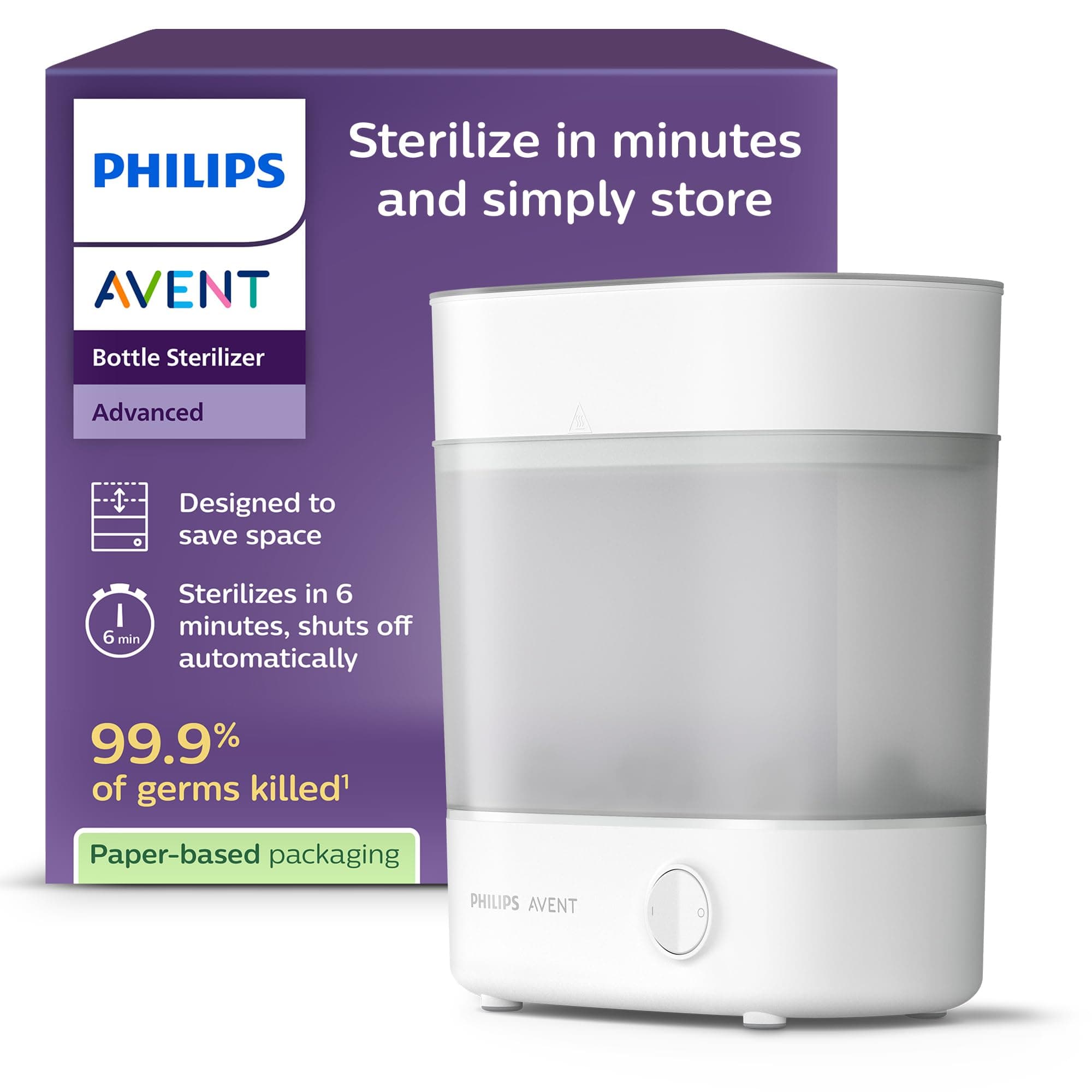 Philips Avent 2-in-1 ELECTRIC STEAM STERILIZER