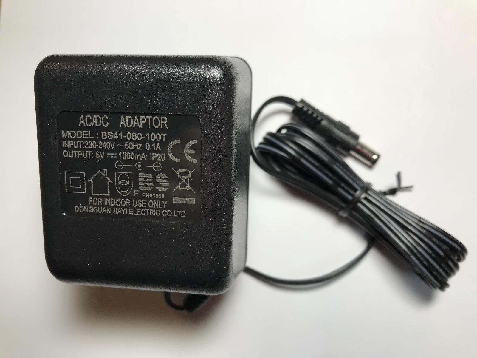 Replacement for 6V 300mA 1.8VA AC Adaptor for 0630BS AD-11 AD-35 Cannon P23-DTSC