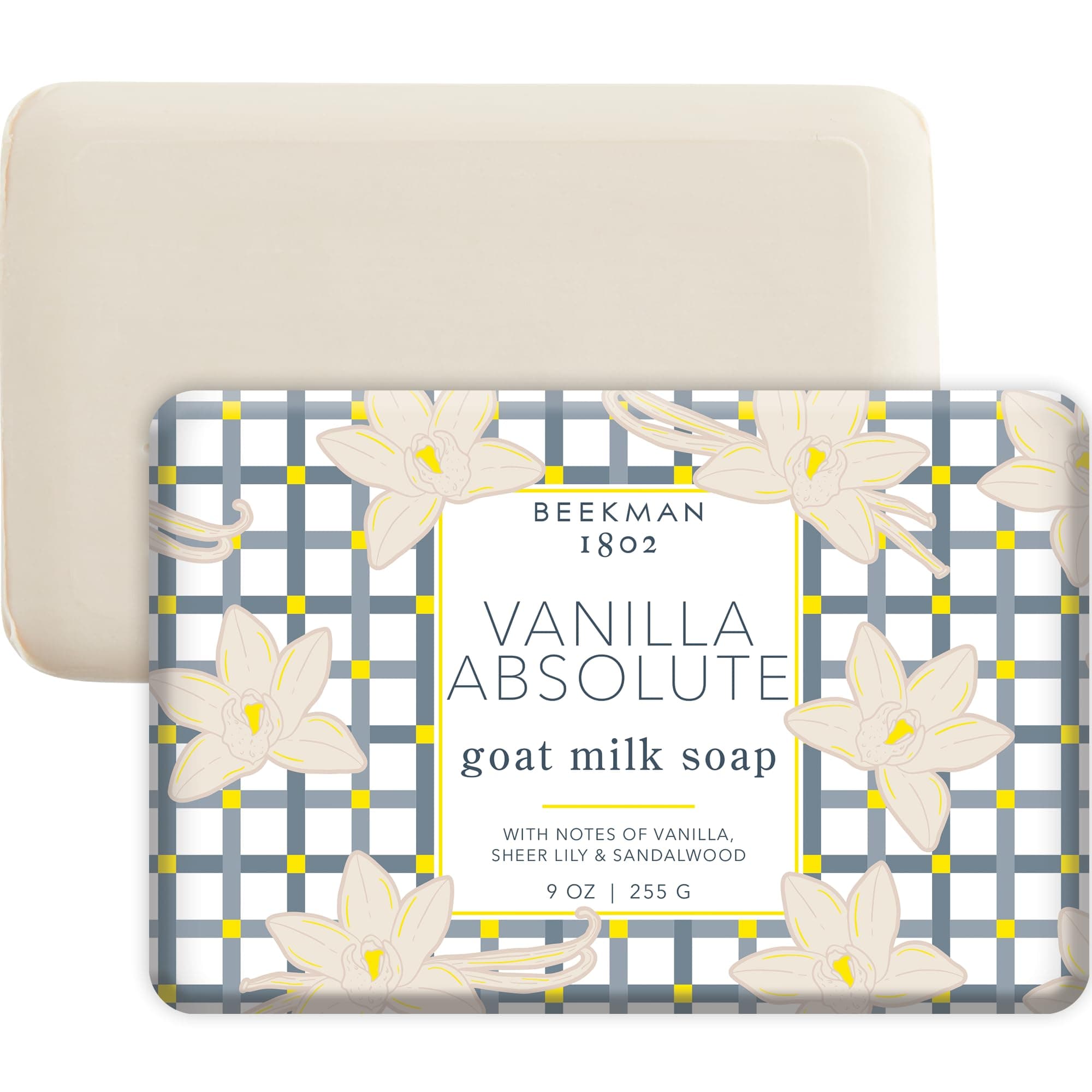 Beekman 1802 Goats Milk Bar Soap - Vanilla Absolute - 9 oz