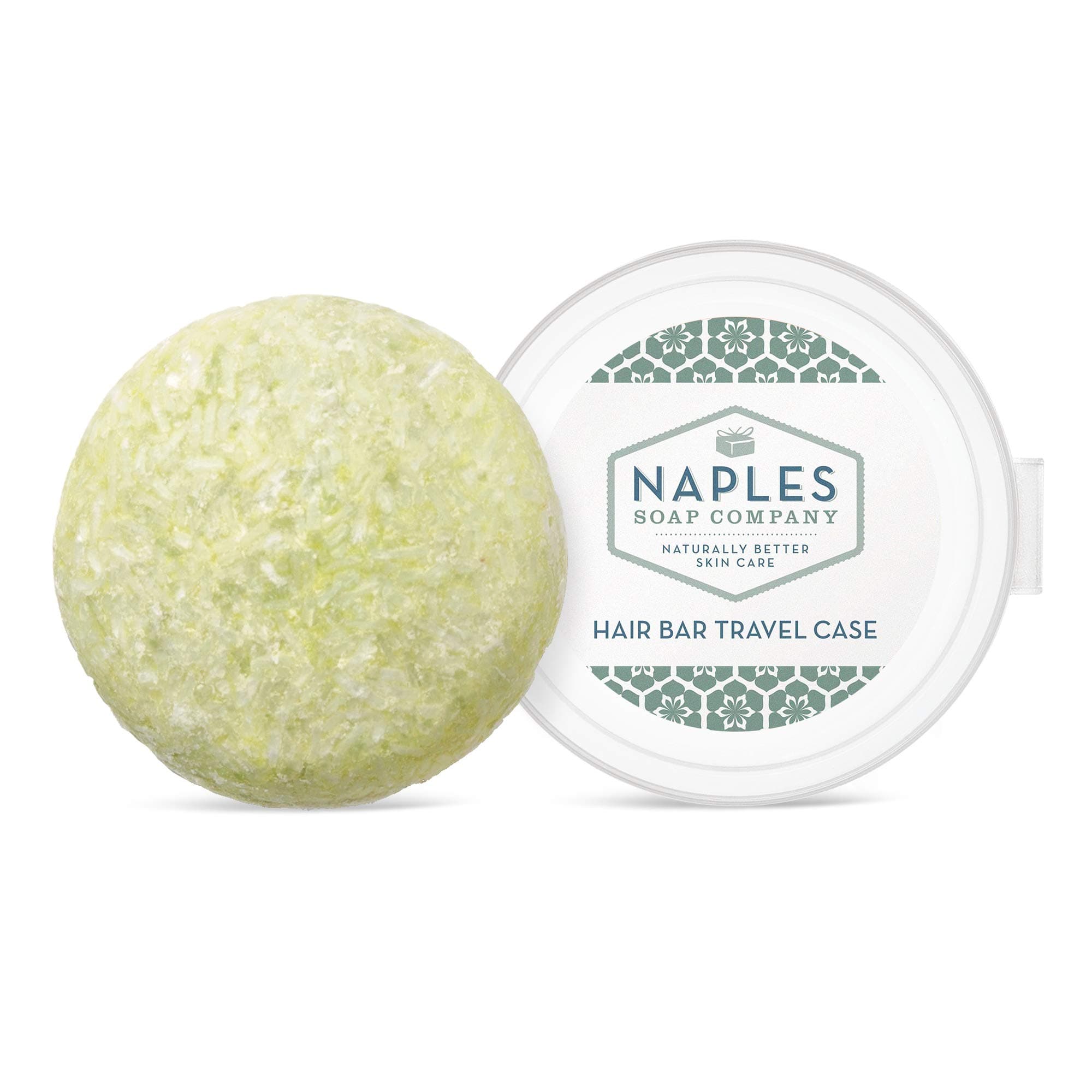 Naples Soap Company Solid Shampoo Bar for All Hair Types – Eco-Friendly, Free of Parabens, Alcohol, Pthalates – Handmade, pH Balanced, Hydrating Haircare, Lasts 50-75 Uses – Coconut Lime, 1.75 oz