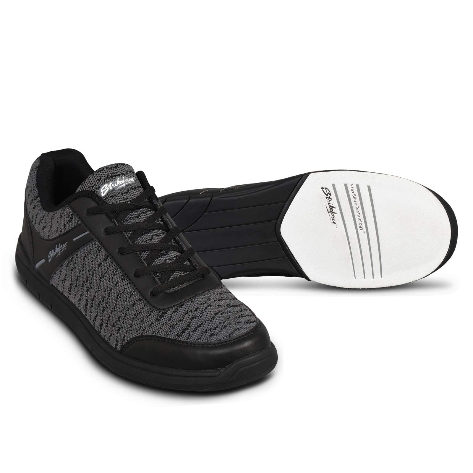 KR Strikeforce Flyer Mesh Men's Athletic Style Bowling Shoes with FlexSlide Technology for Right or Left Handed Bowlers
