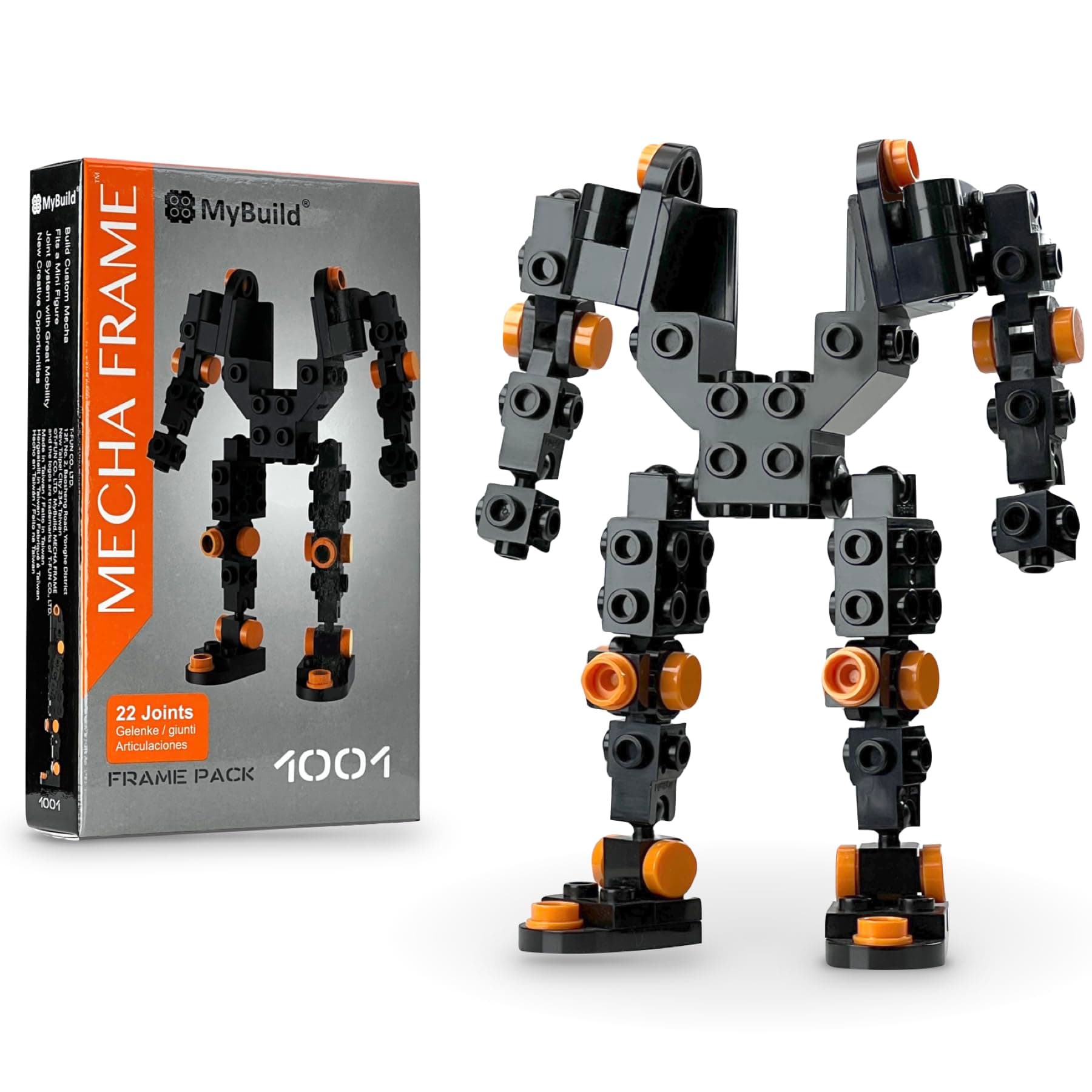 MyBuild Mecha Frame Pack 1001|Unlock Creative Builds with Exceptional Articulation, Compatible with Major Brands|12+