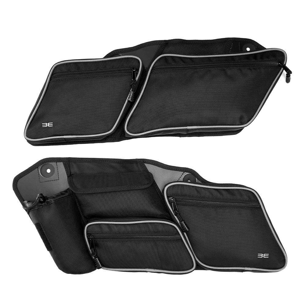 Bevel Engineering Saddlebag Organizers, Compatible With 2014-2023 Harley-Davidson Road King, Electra Glide, Road Glide Factory Hard Bags